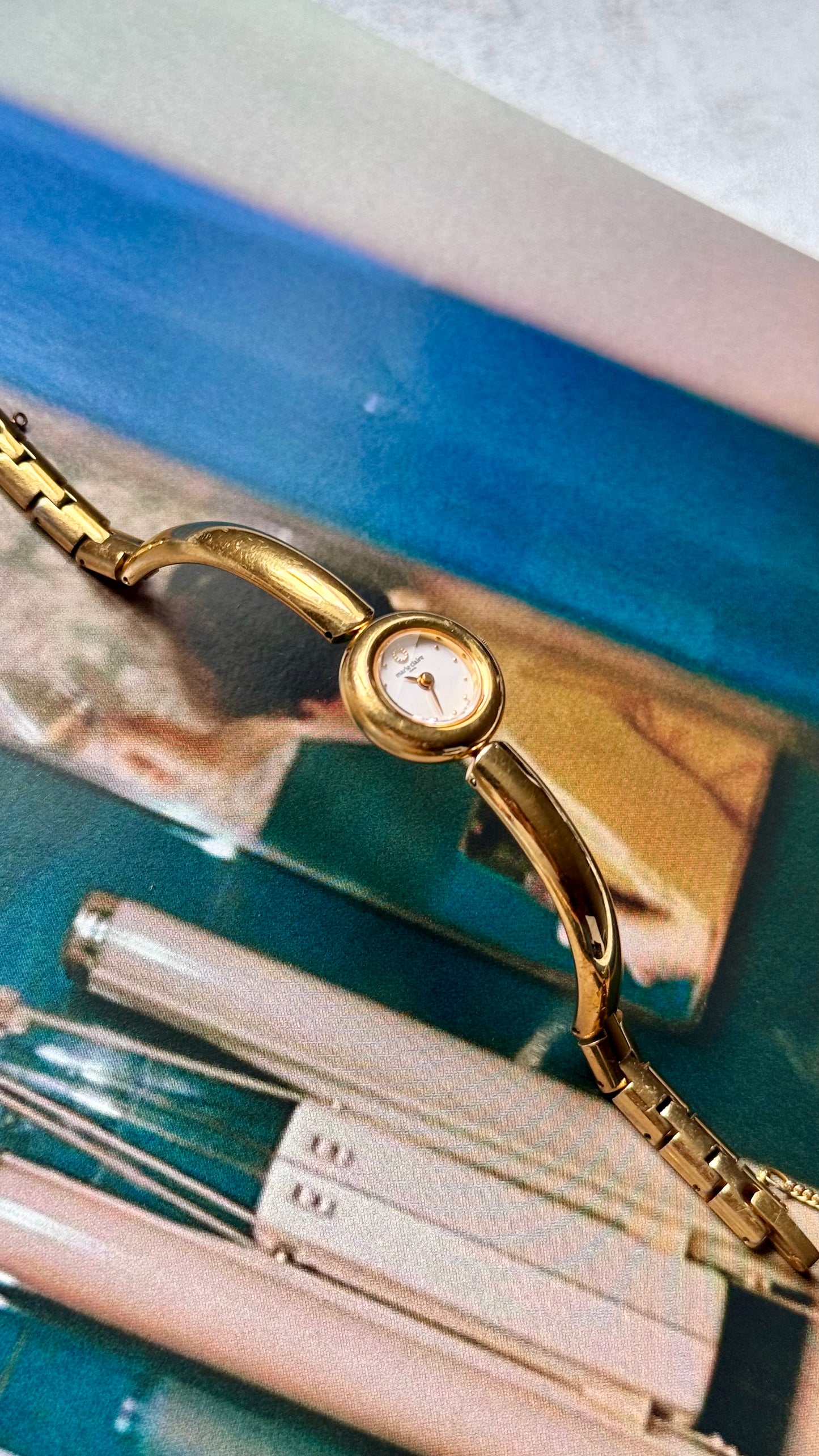 Marie Claire vintage watch - 18ct Gold Plated