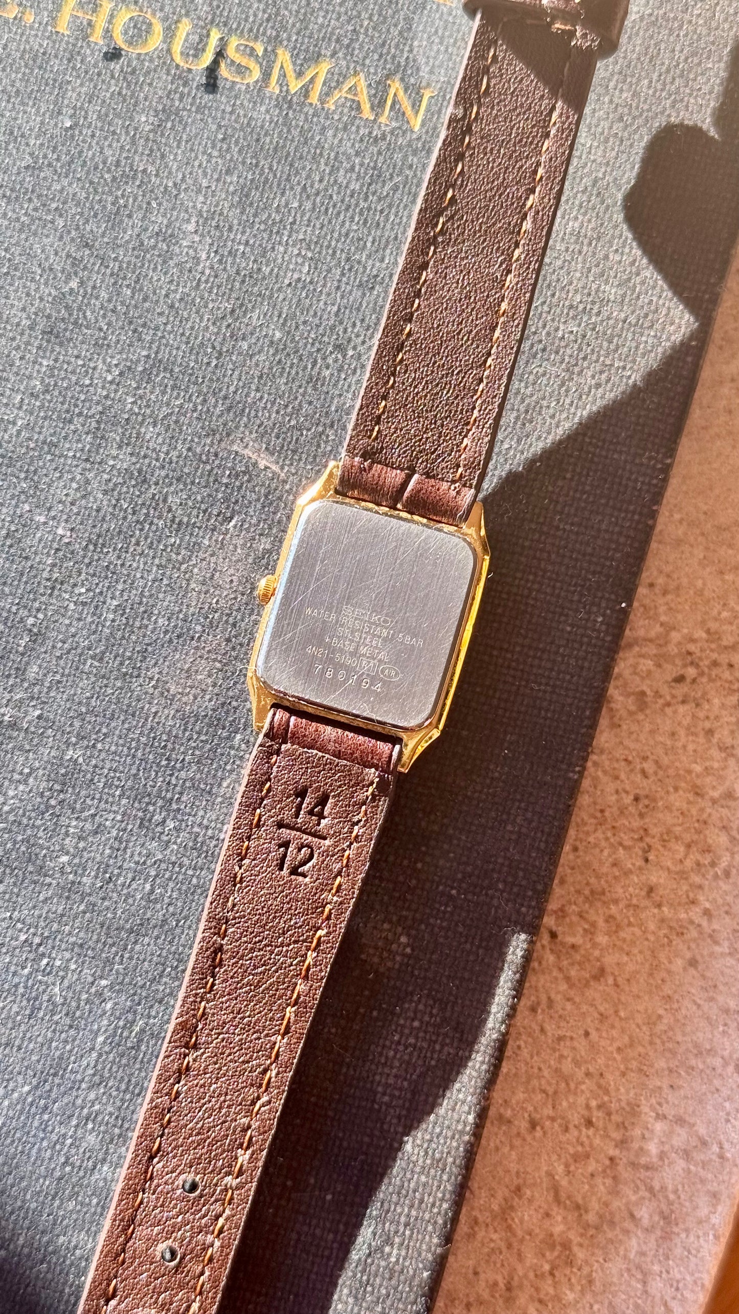 Classic Seiko Spirit Vintage Watch 1987 - Gold Plated