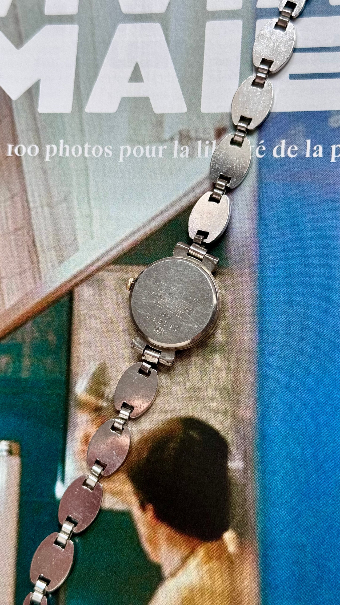 Carib Seiko Alba vintage watch - Moon calendar