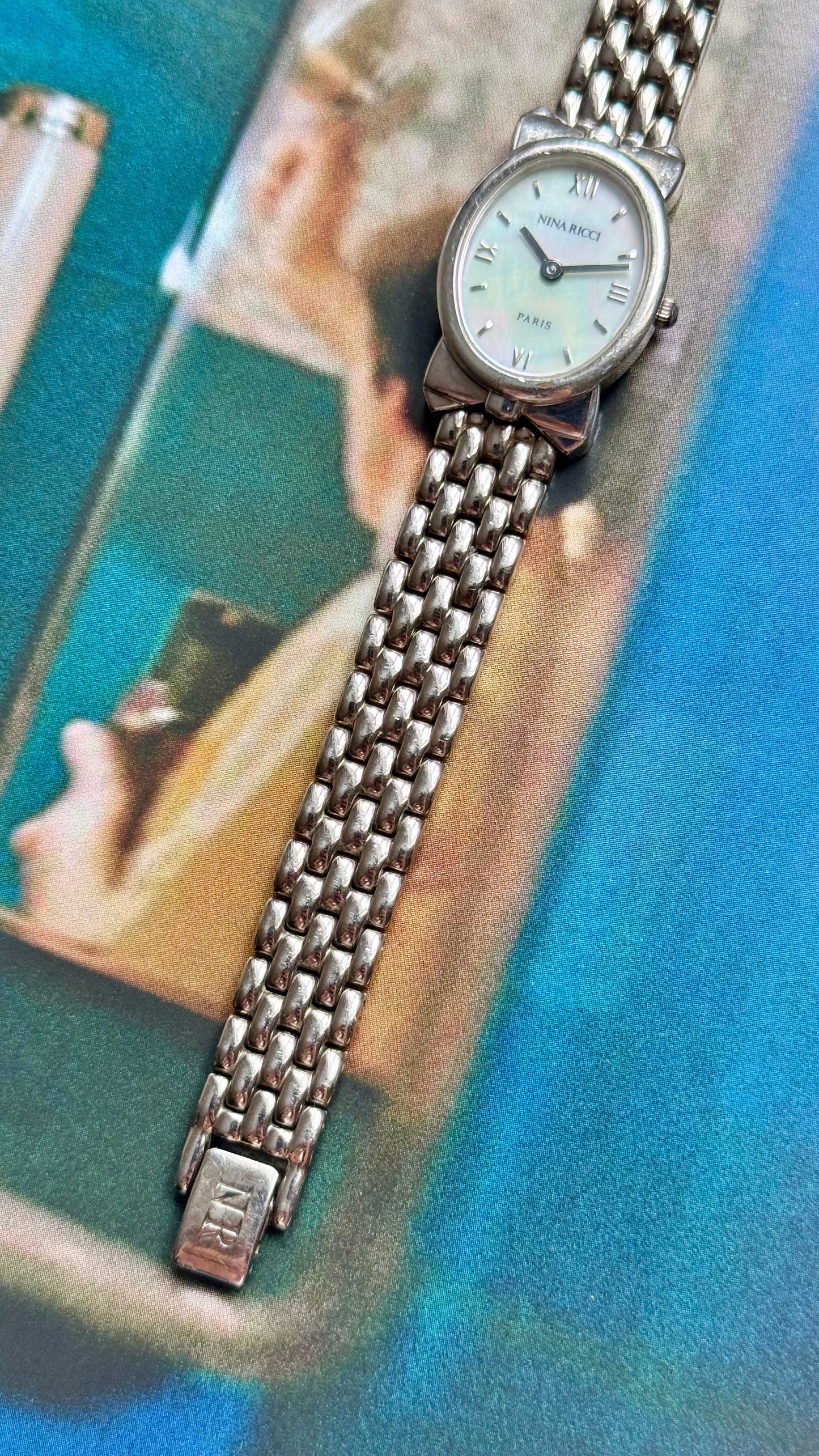 Nina Ricci vintage watch - Mother of Pearl dial