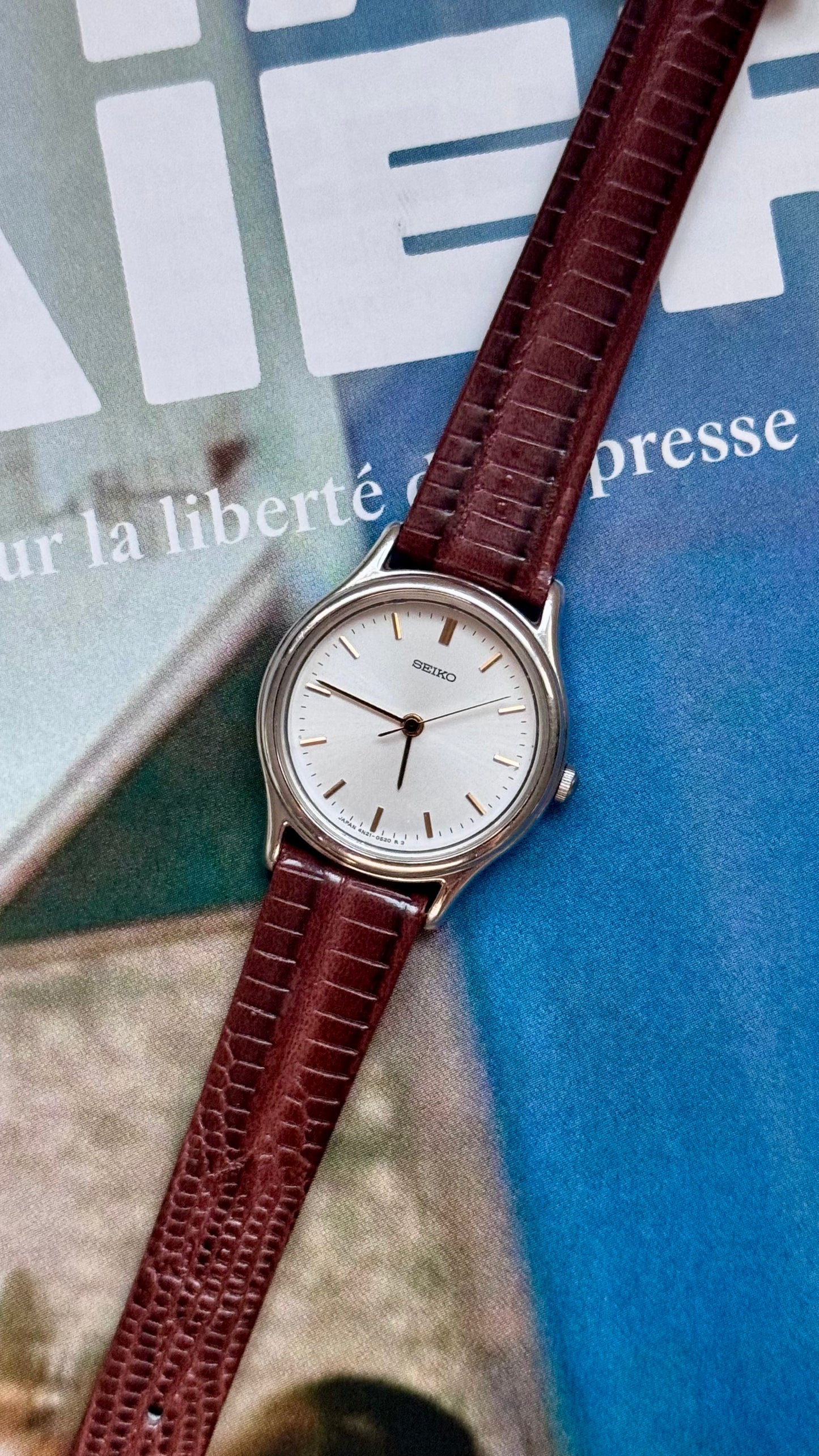 Seiko vintage watch 1990
