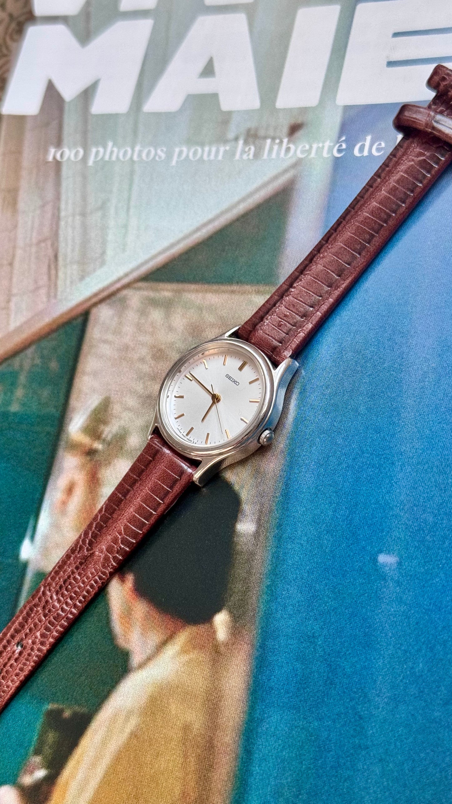 Seiko vintage watch 1990
