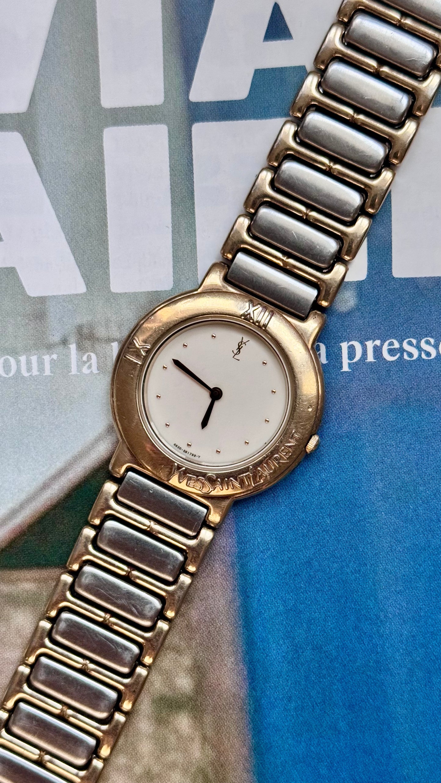 Yves Saint Laurent vintage watch (YSL)