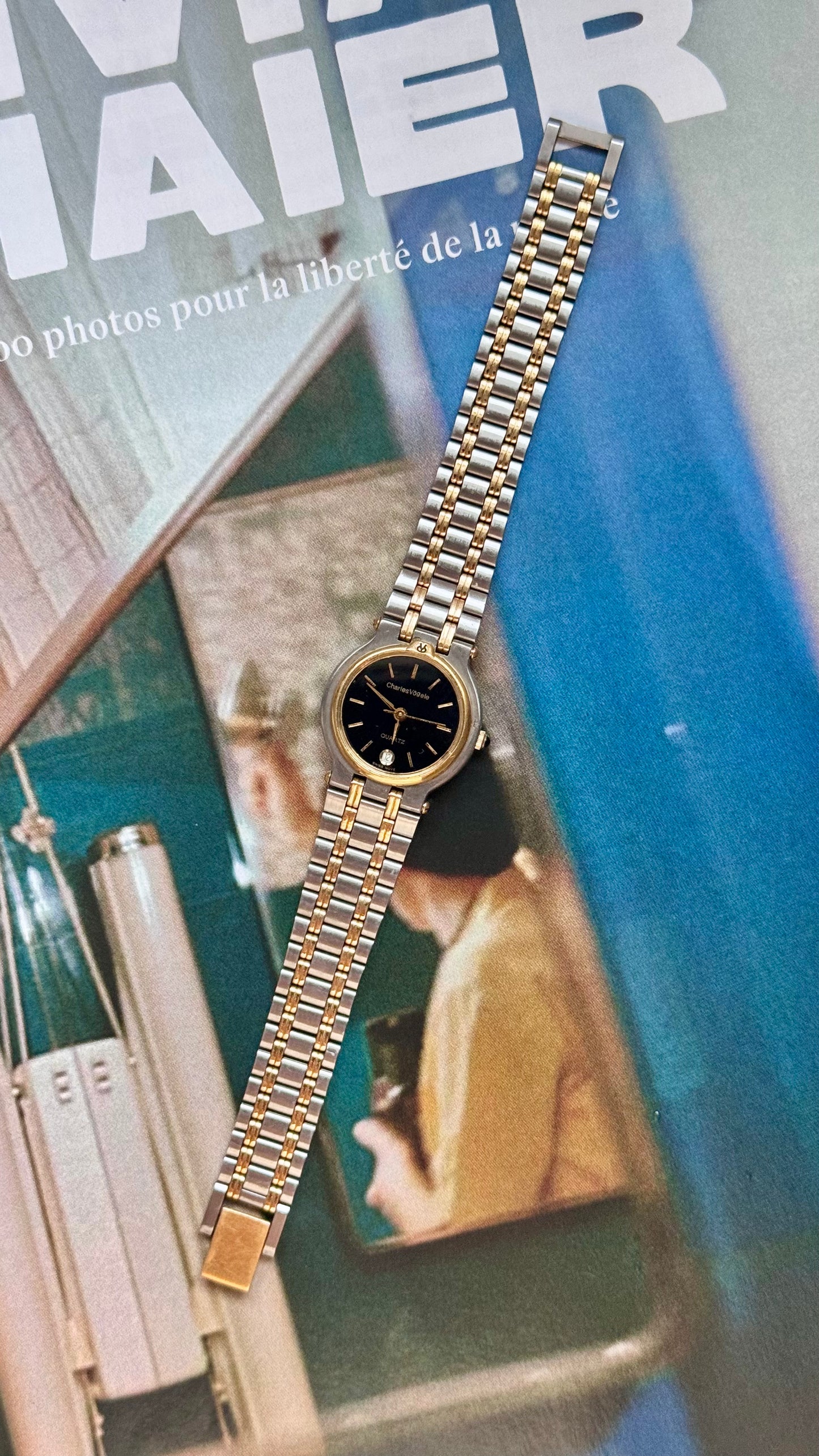 Vintage Charles Vögele Swiss Luxury watch