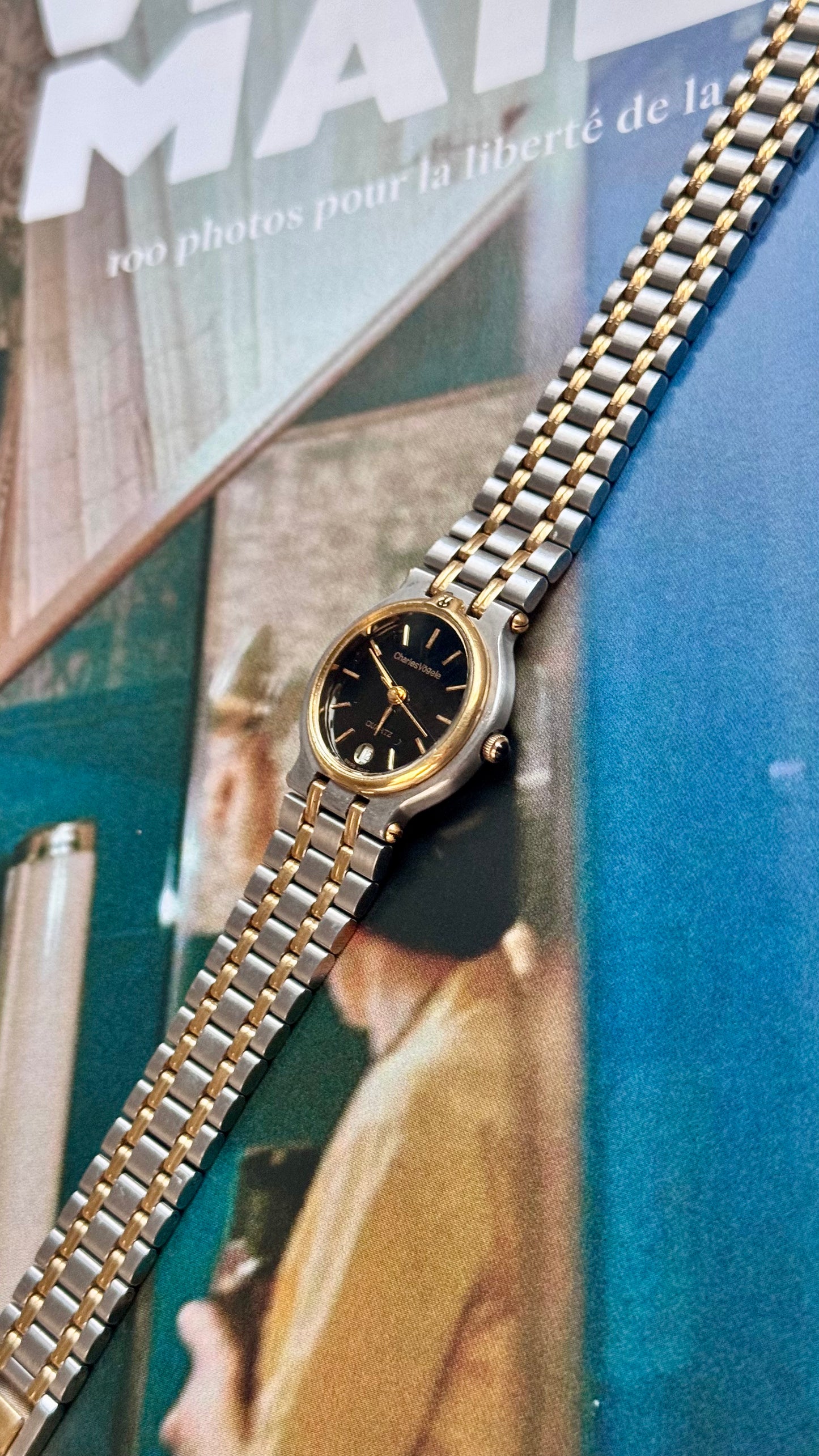 Vintage Charles Vögele Swiss Luxury watch