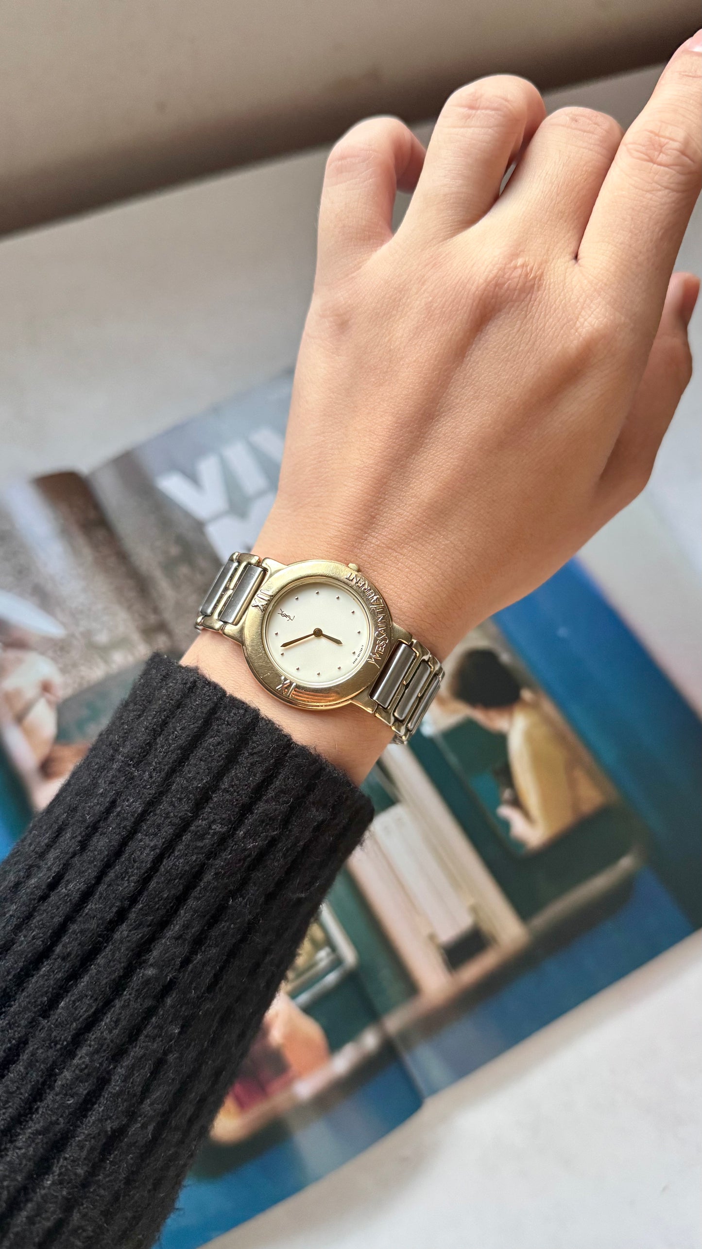 Yves Saint Laurent vintage watch (YSL)