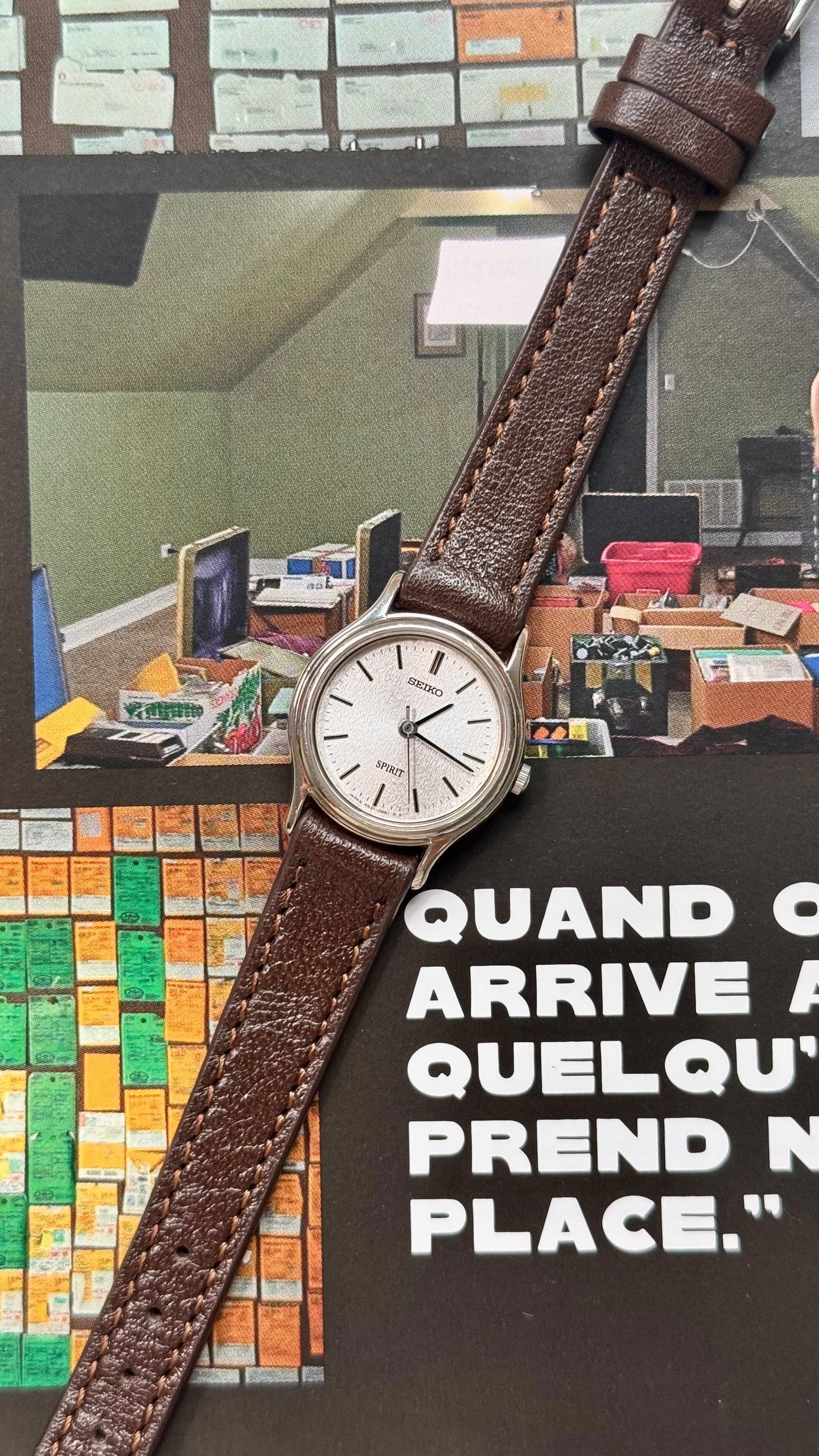 Seiko Spirit vintage watch 1990