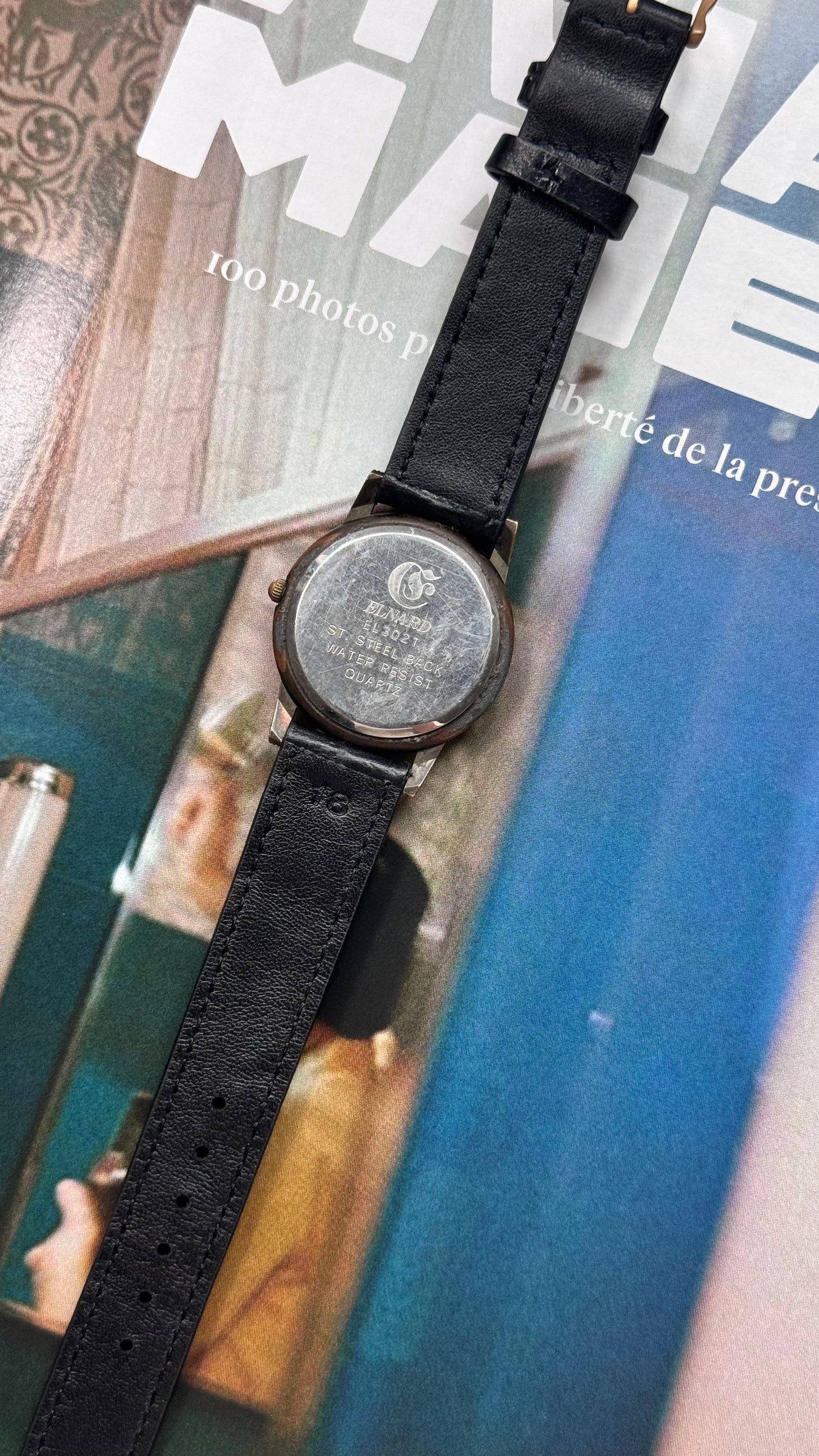 Elnard vintage watch - Moon calendar