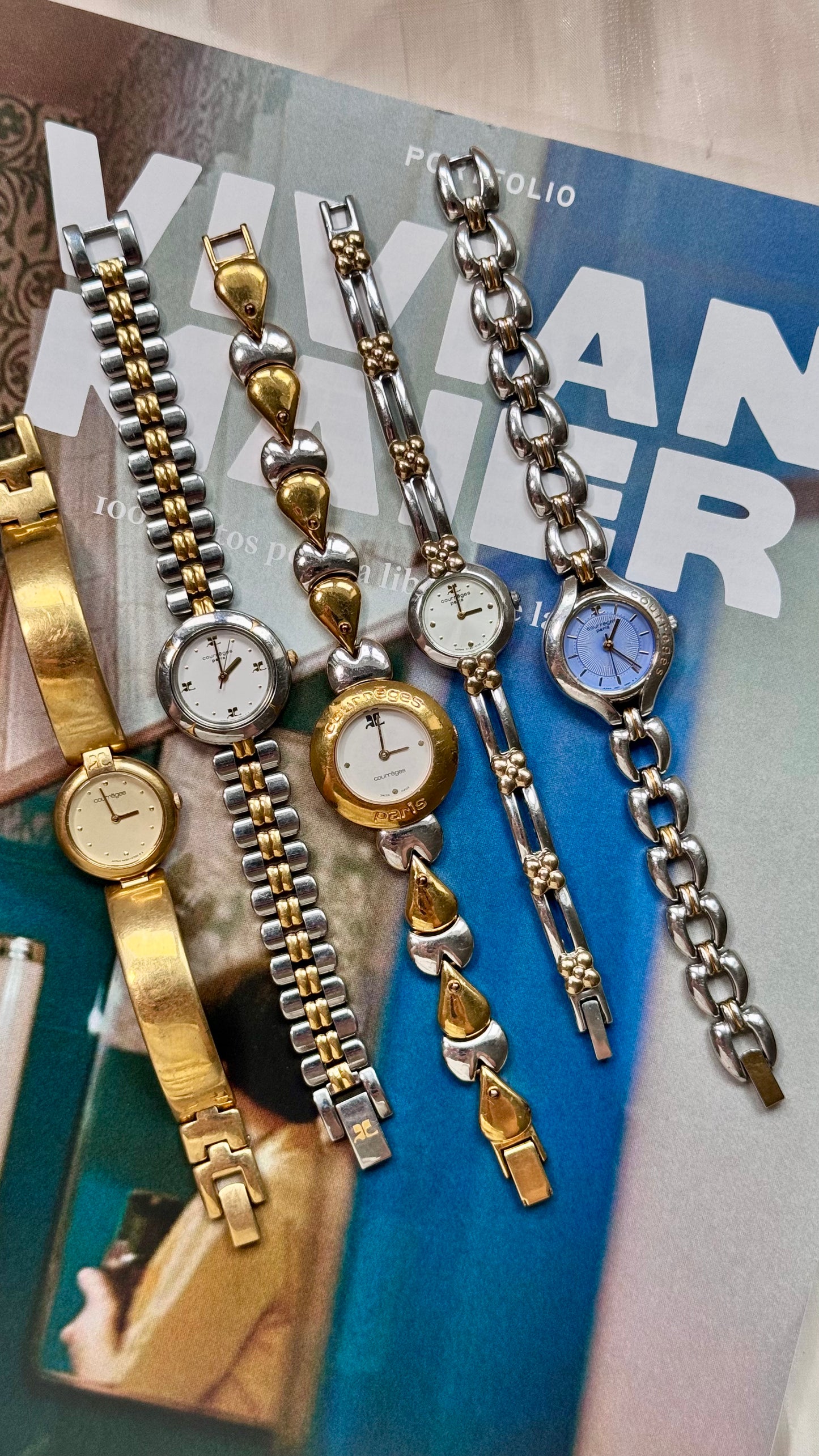 Courrèges Vintage Watch Collection - All Working
