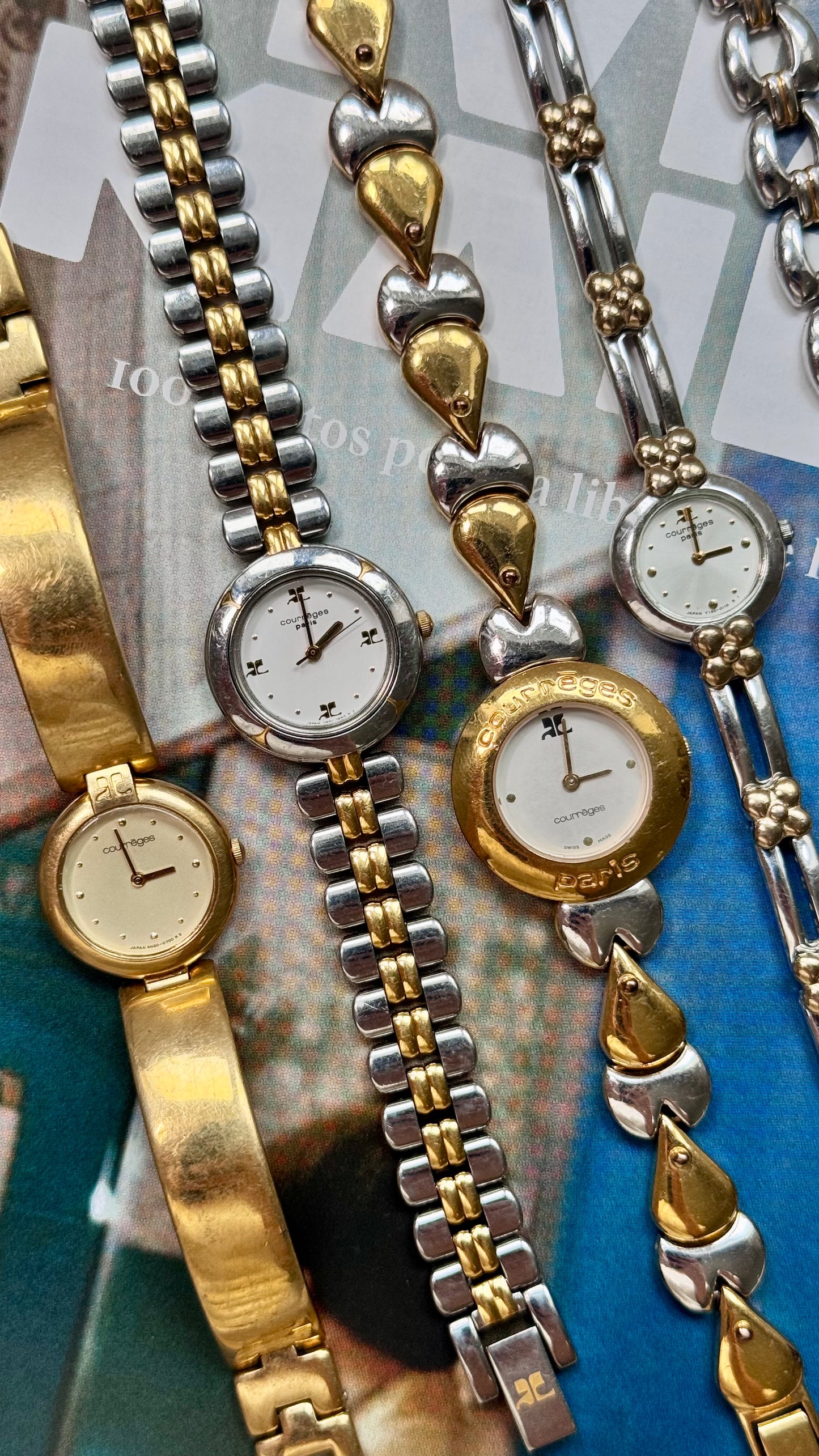 Courrèges Vintage Watch Collection - All Working