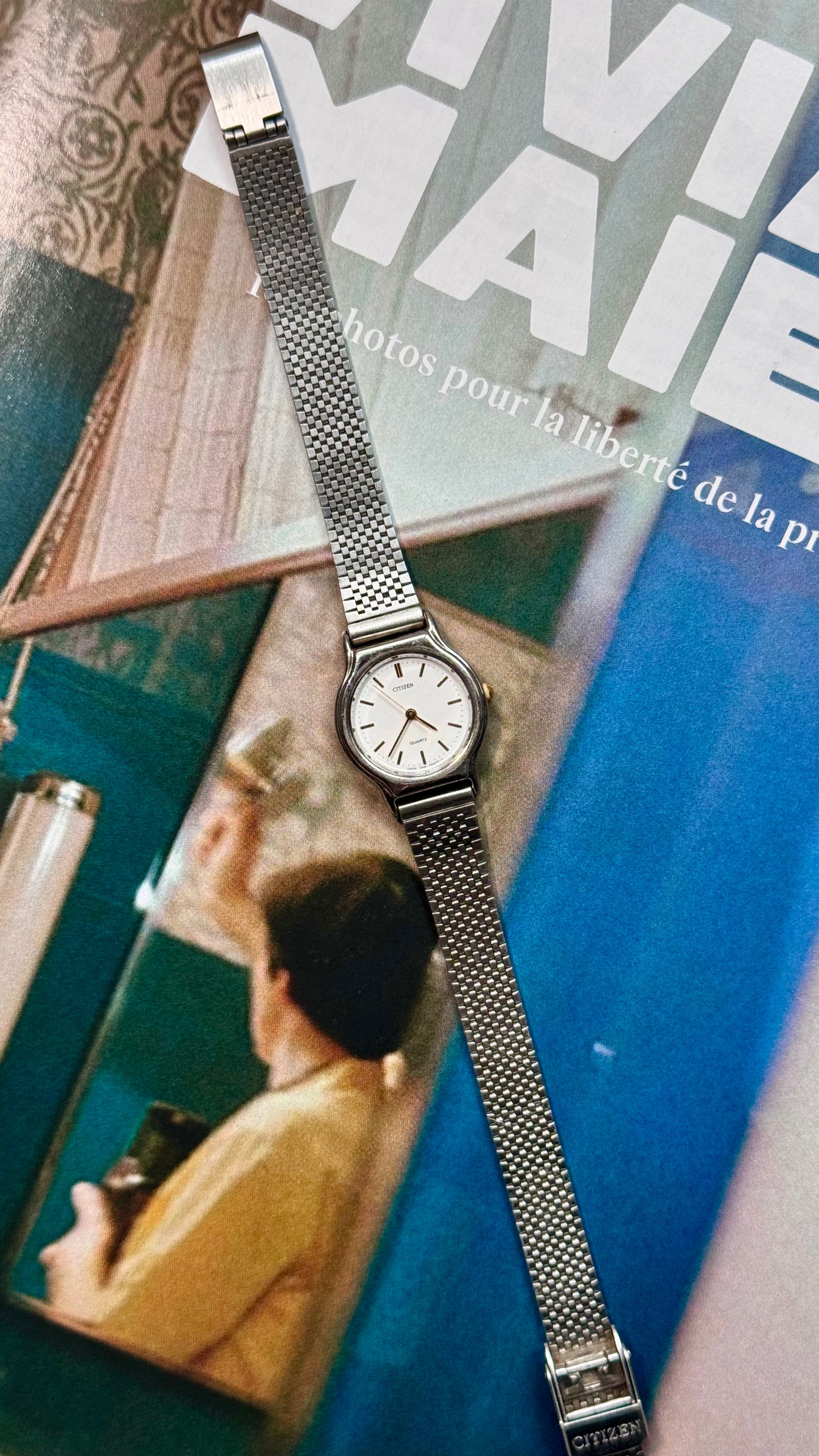 Silver Tone Vintage Watch Collection - Clean Girl Aesthetic