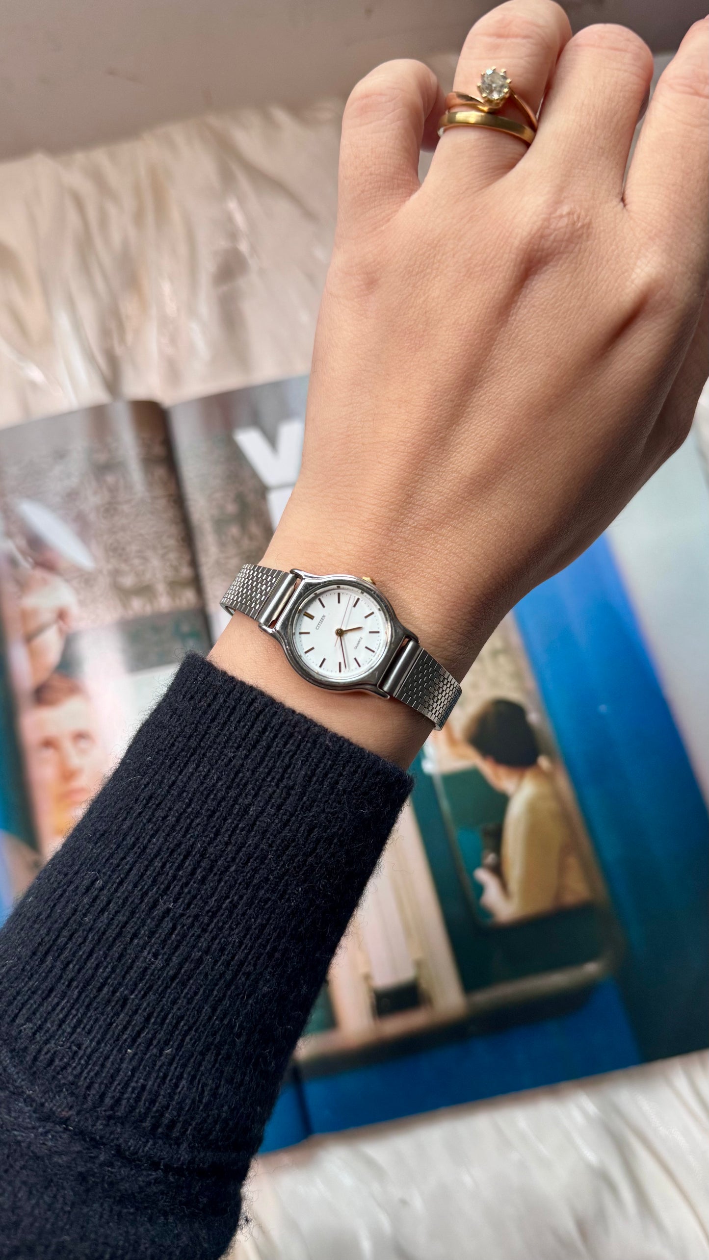 Silver Tone Vintage Watch Collection - Clean Girl Aesthetic