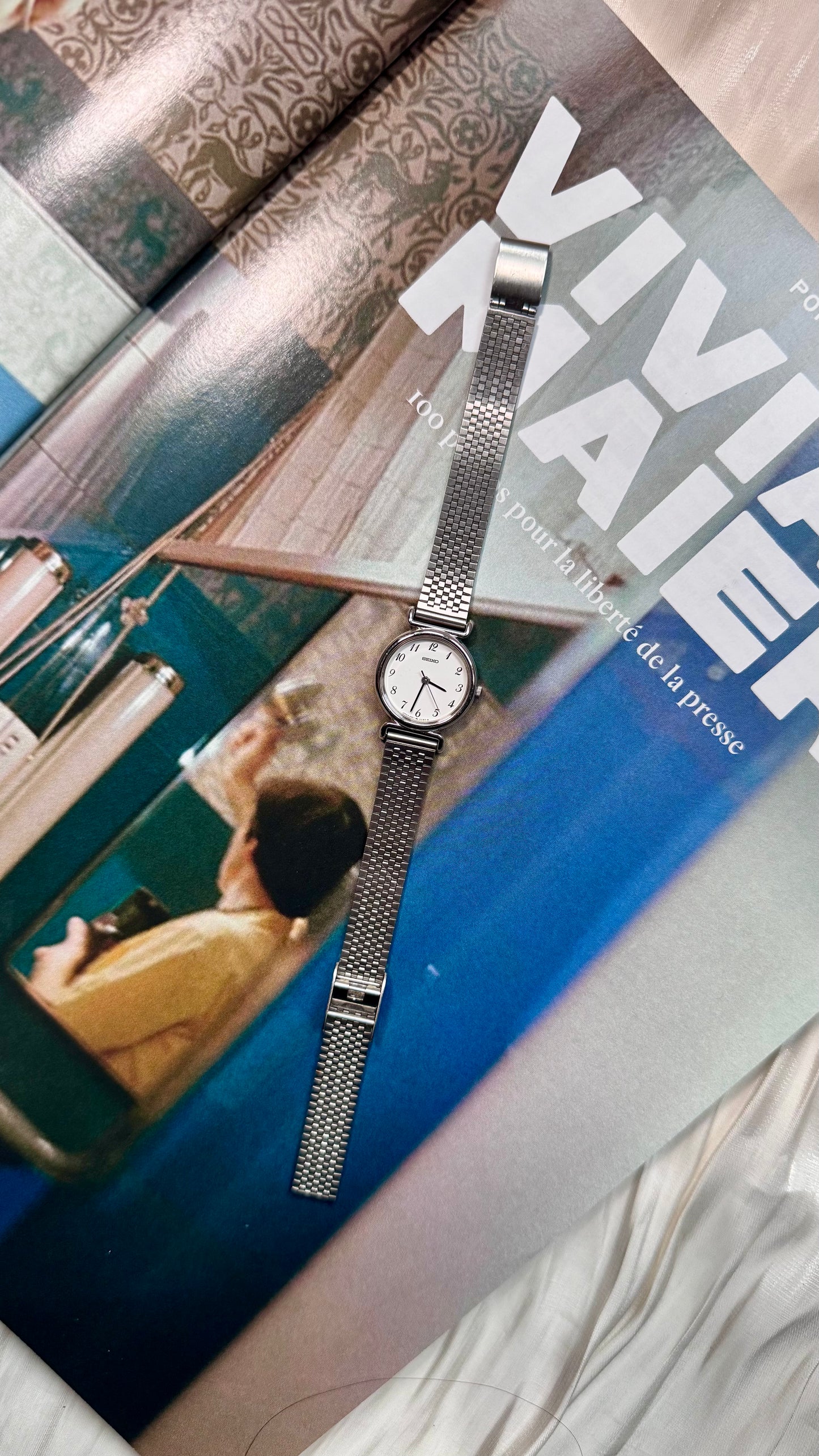 Silver Tone Vintage Watch Collection - Clean Girl Aesthetic