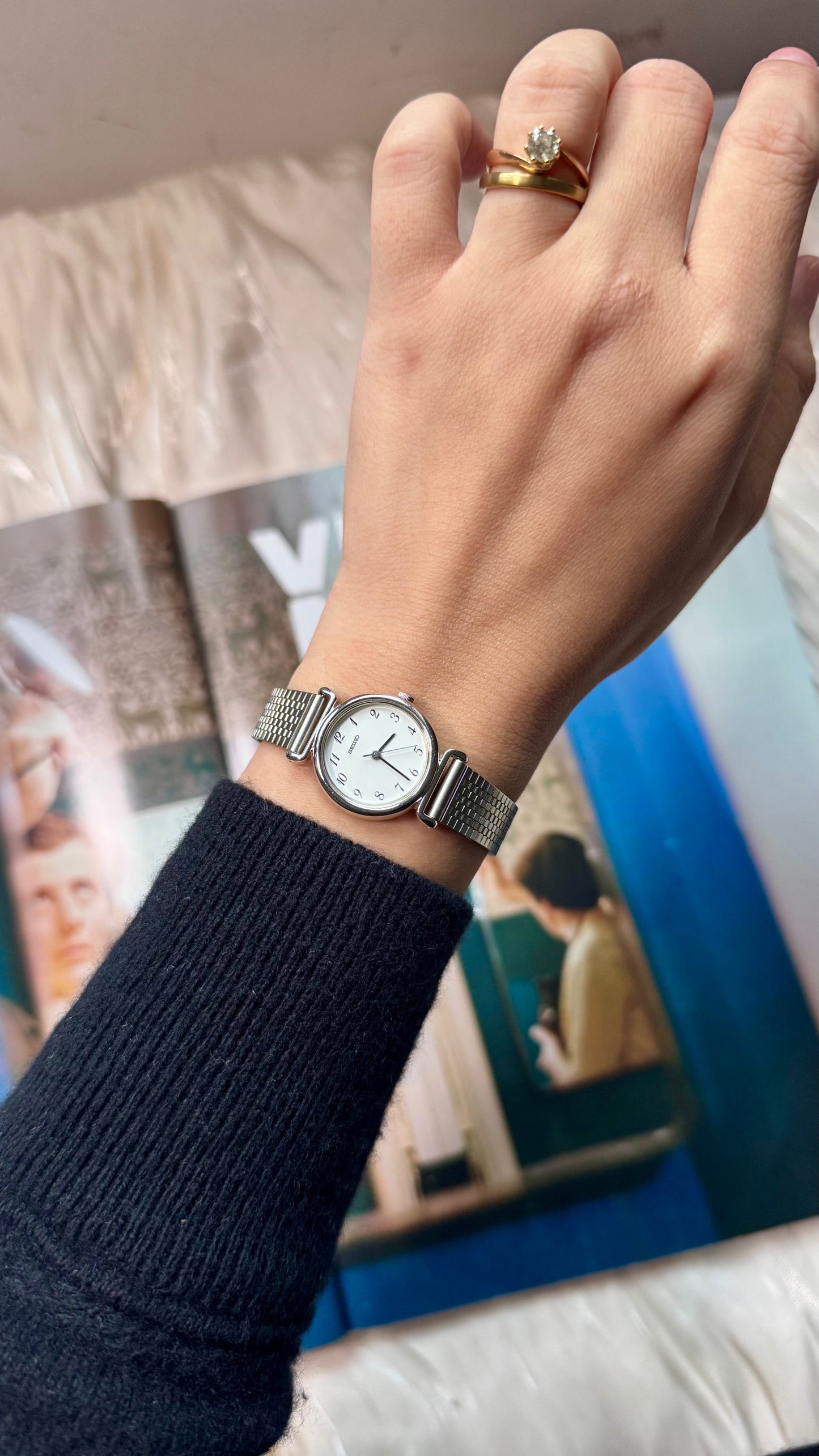 Silver Tone Vintage Watch Collection - Clean Girl Aesthetic