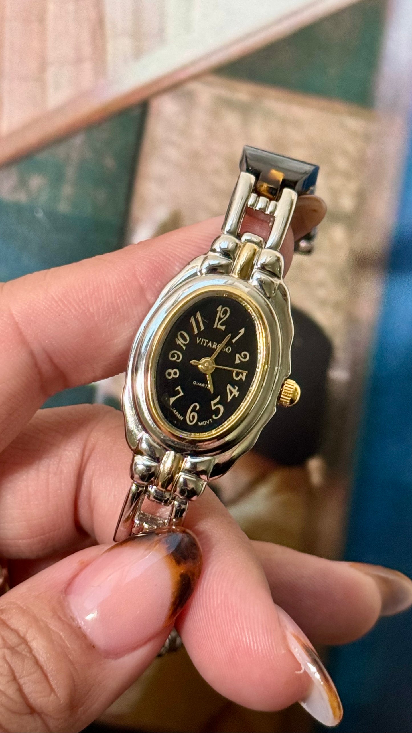 Autumn vibes - tortoiseshell inspired & gold vintage watches