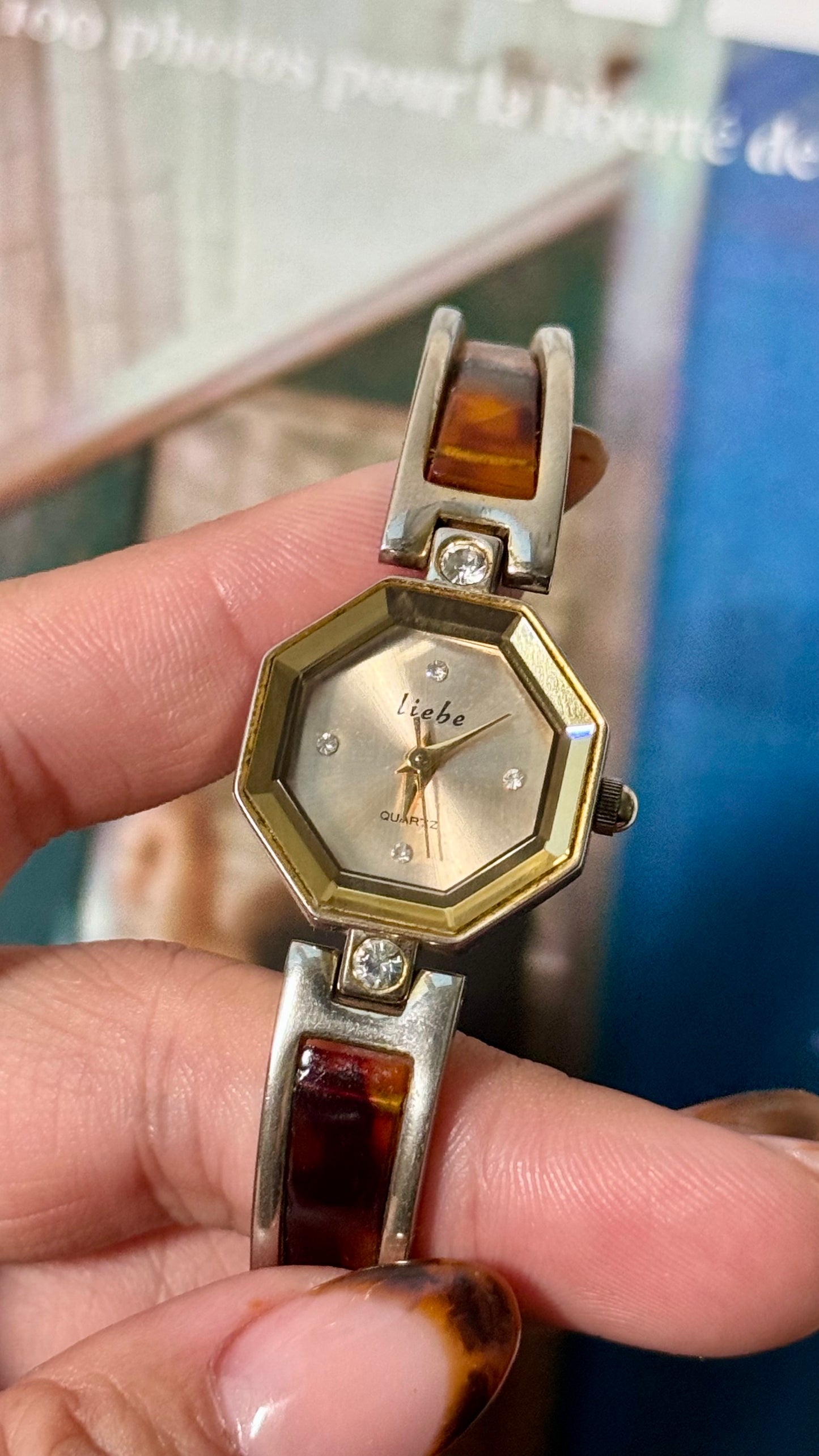 Autumn vibes - tortoiseshell inspired & gold vintage watches