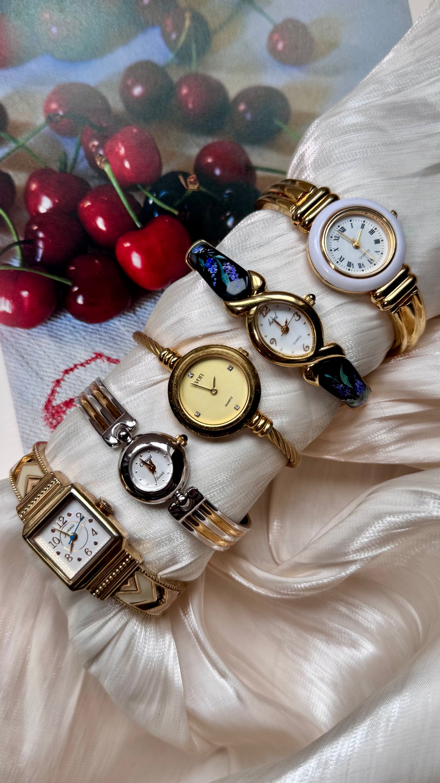 Art Decor Bangle Watch Collection - All rare finds