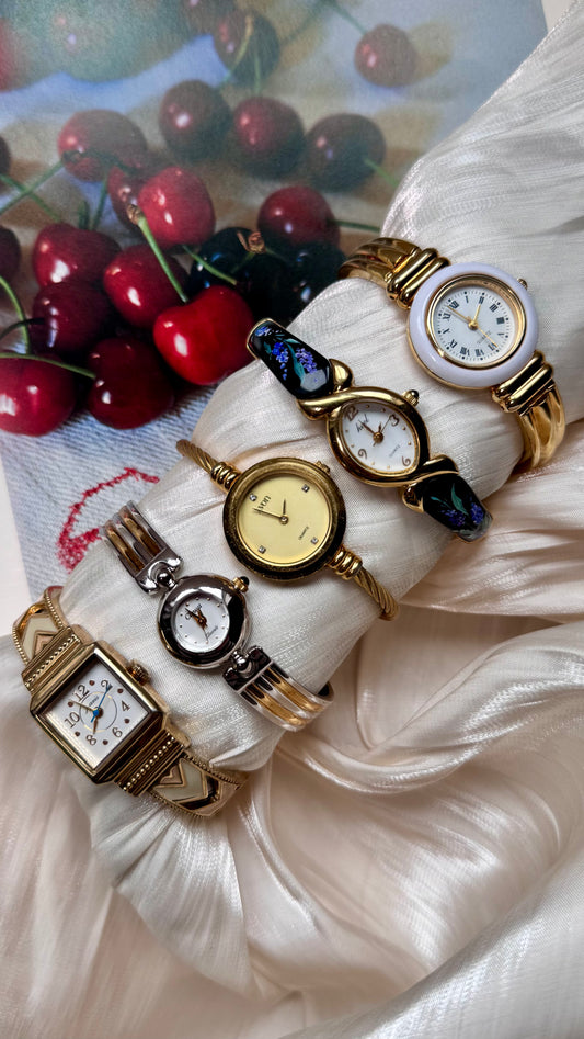 Art Decor Bangle Watch Collection - All rare finds
