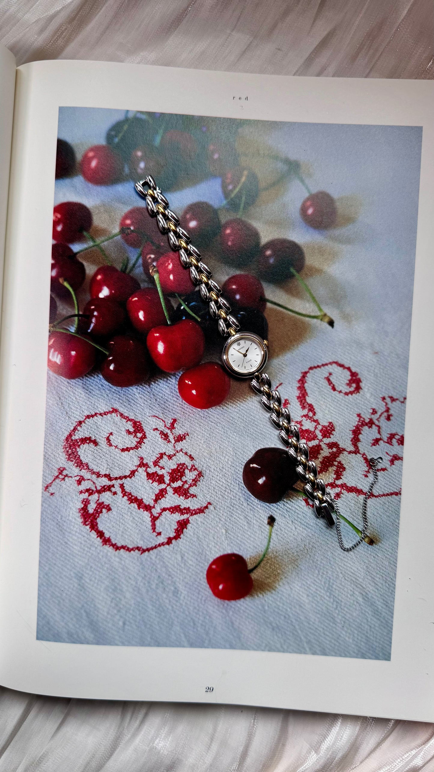 Vintage Seiko Tissé watch 1990 - Near Mint Condition