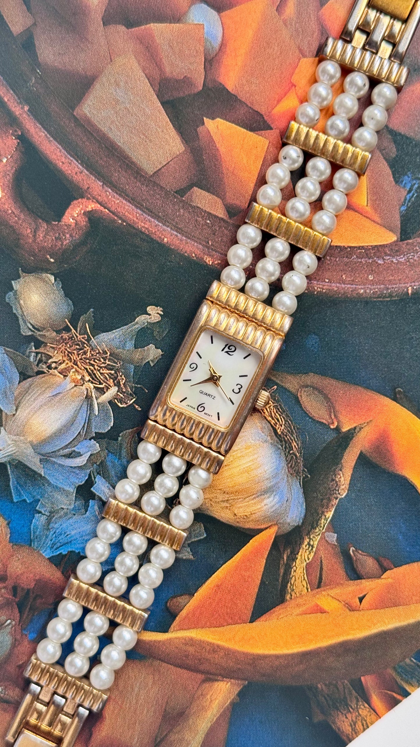 Art Decor Faux Pearl Watch Collection - All rare finds