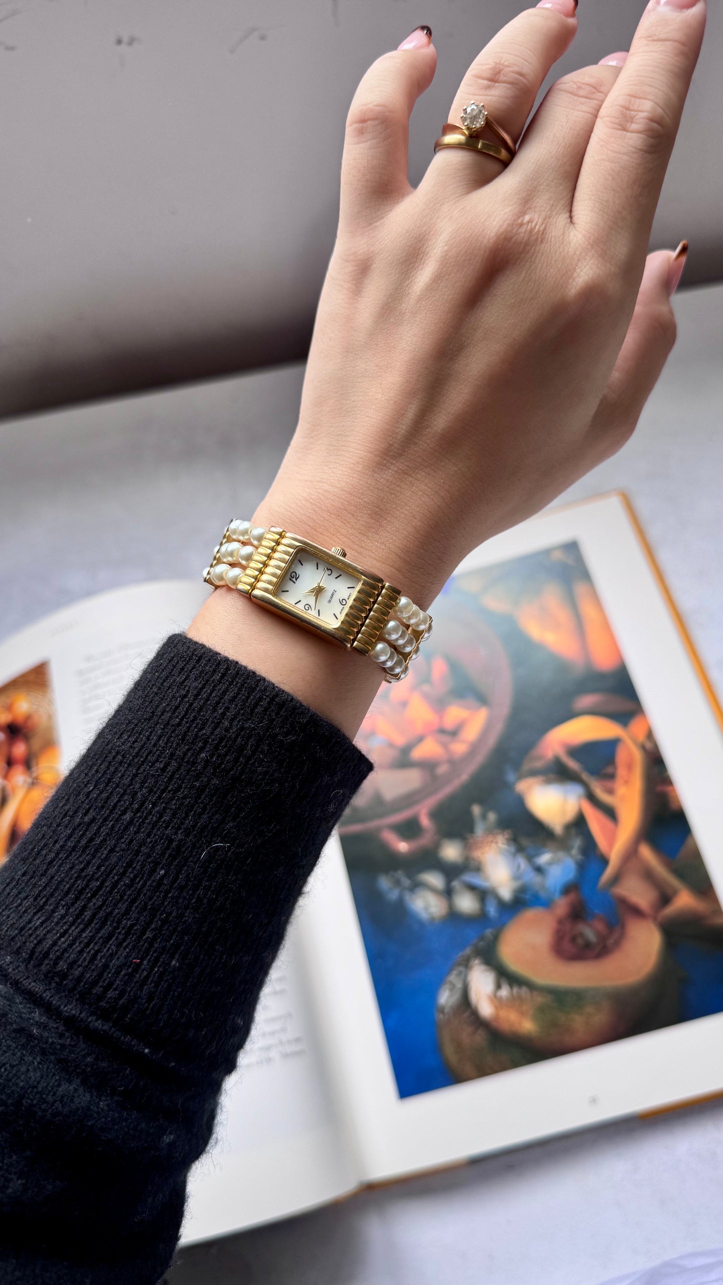 Art Decor Faux Pearl Watch Collection - All rare finds