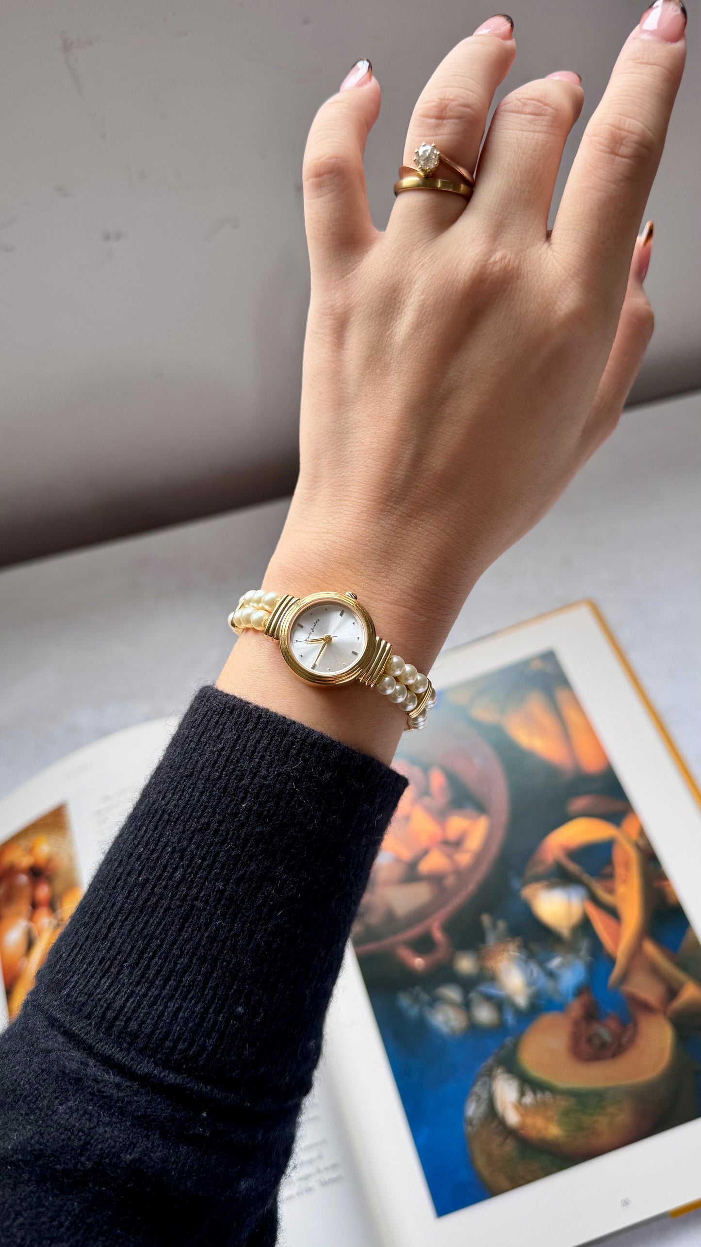 Art Decor Faux Pearl Watch Collection - All rare finds