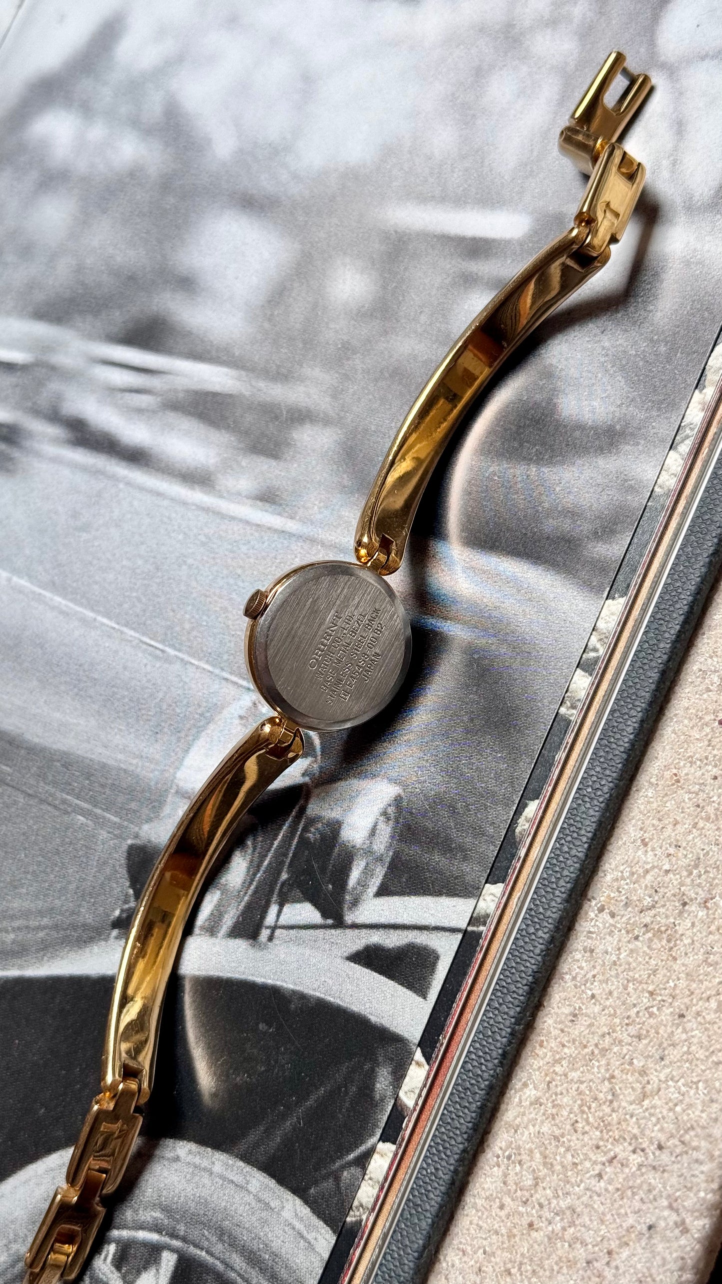 ORIENT vintage watch - 18ct gold plated