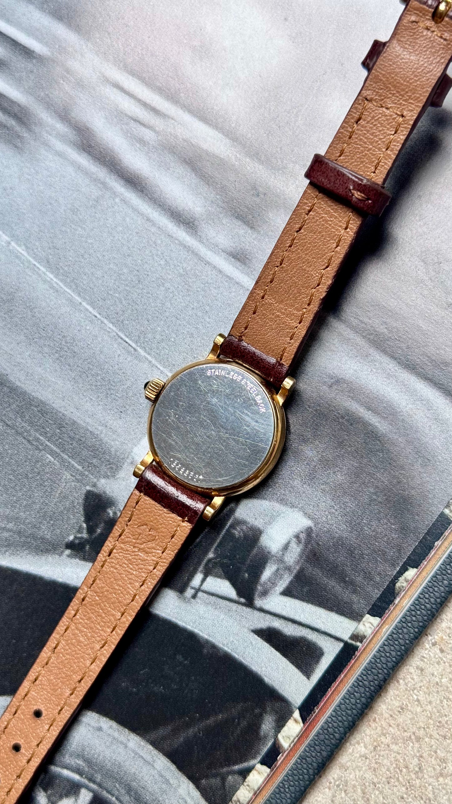 Longines Ladies Watch 1980s - gold plated