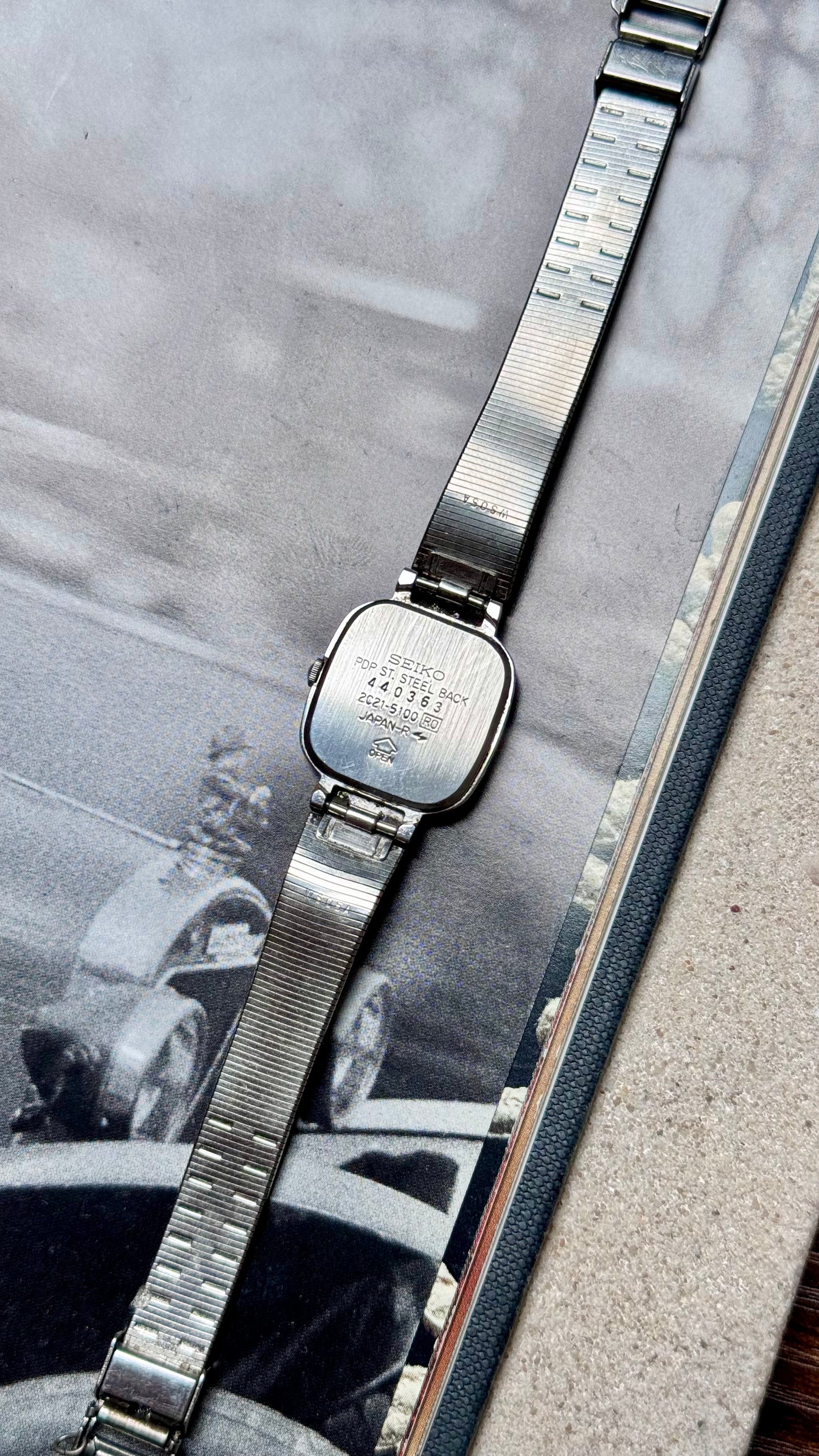 Vintage Seiko Watch 1984 - Palladium plated