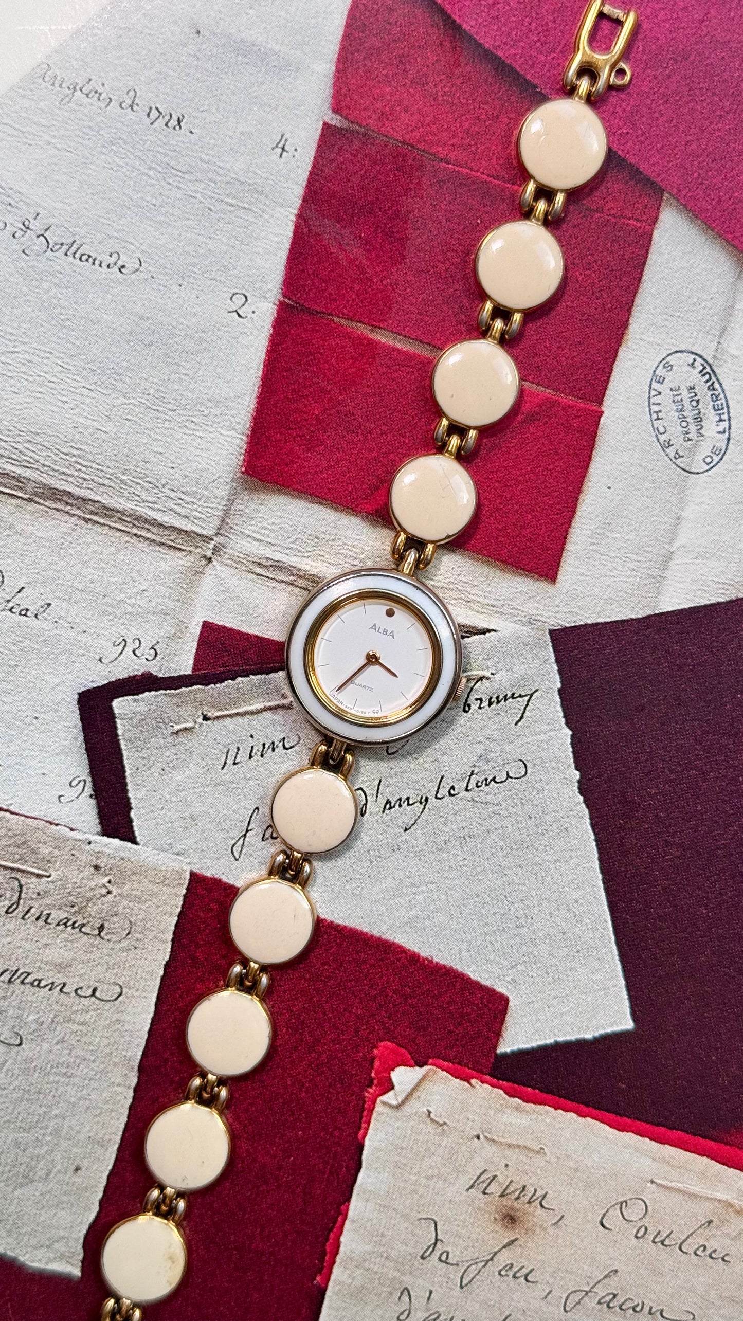 Dainty Gold Tone Watch Collection 1990s