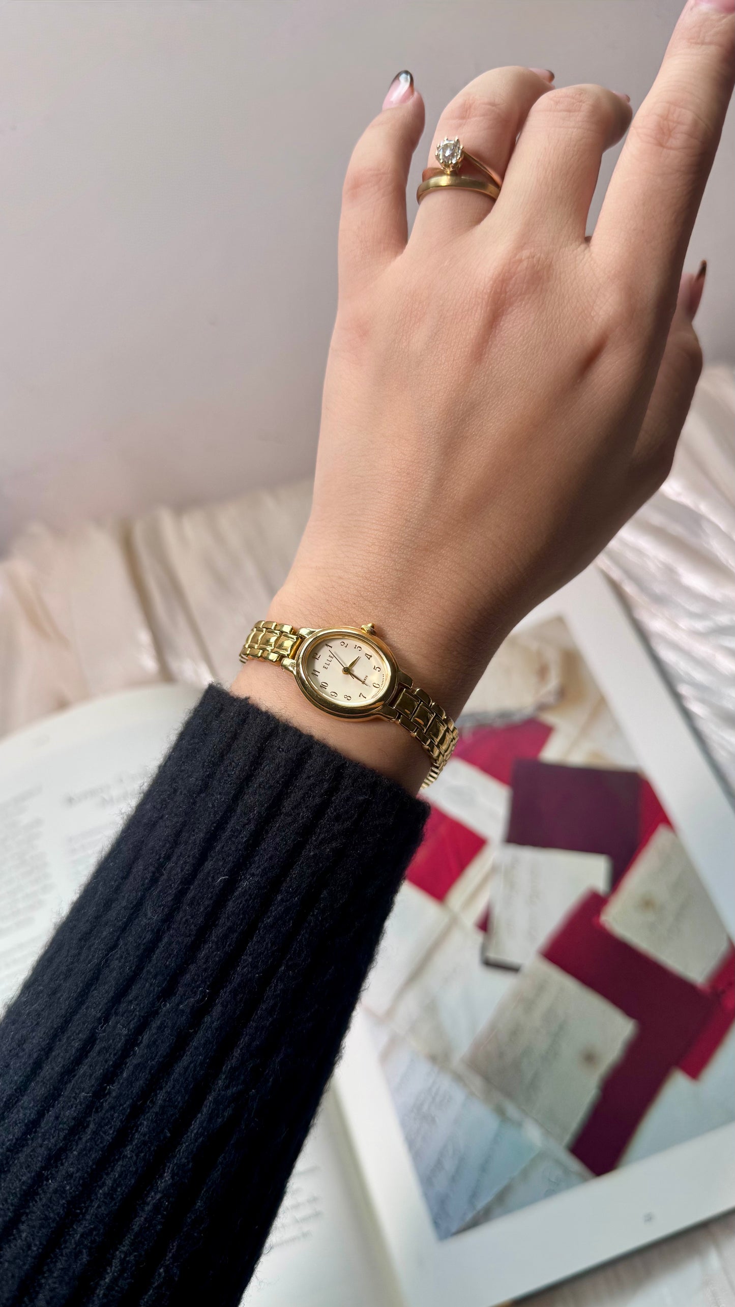 Dainty Gold Tone Watch Collection 1990s