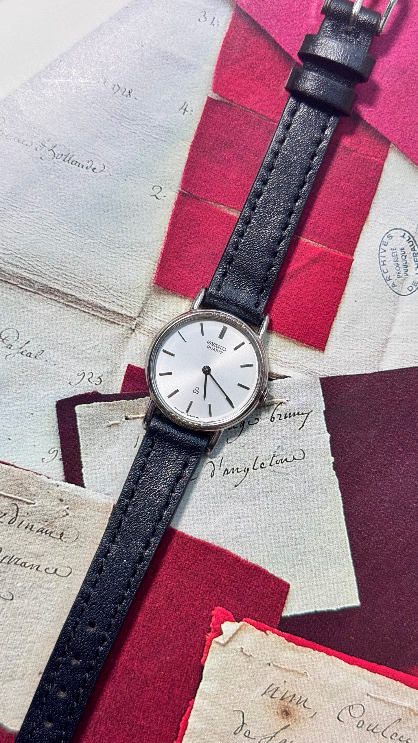 Seiko vintage watch 1989 - Palladium plated