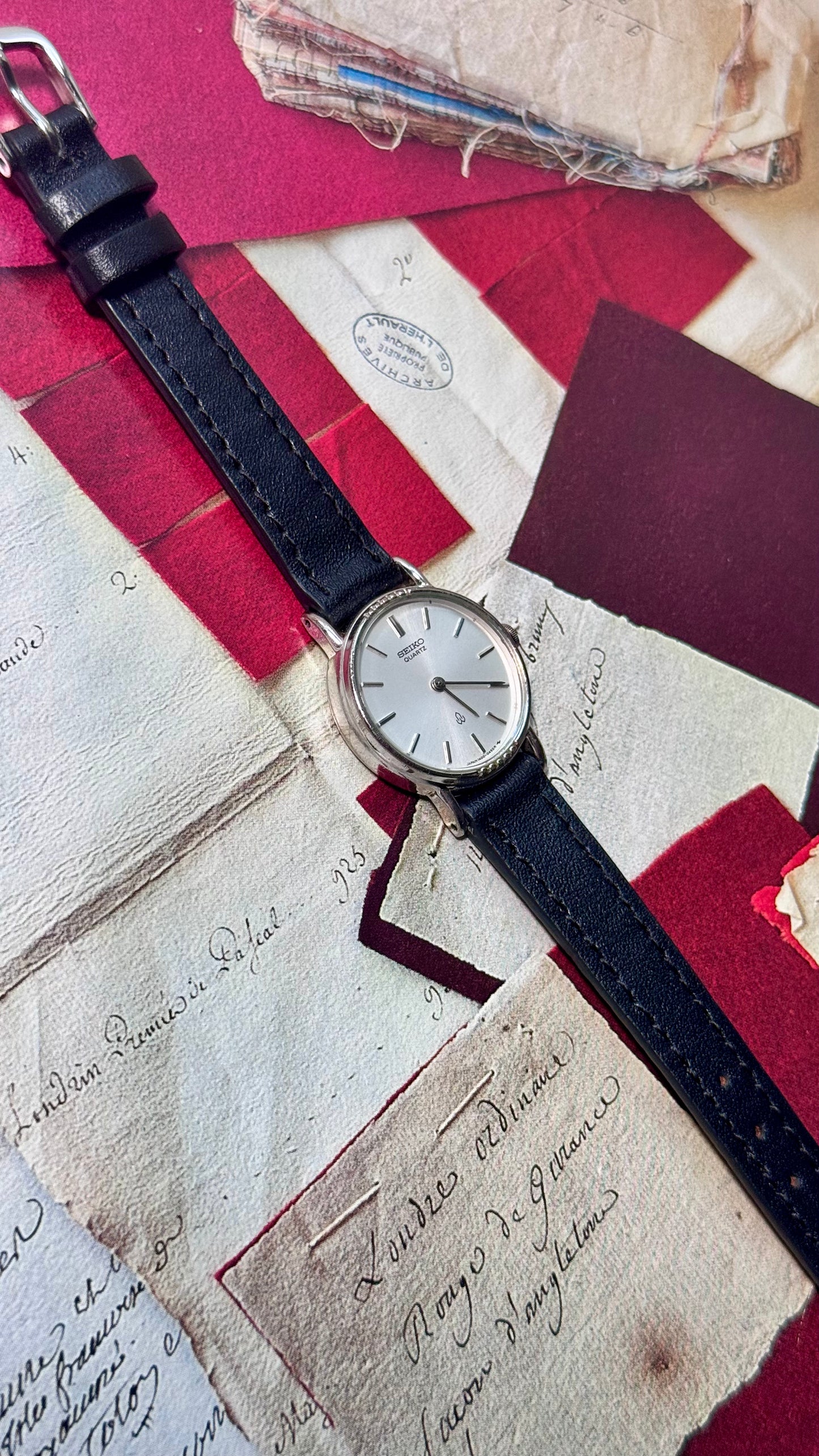 Seiko vintage watch 1989 - Palladium plated