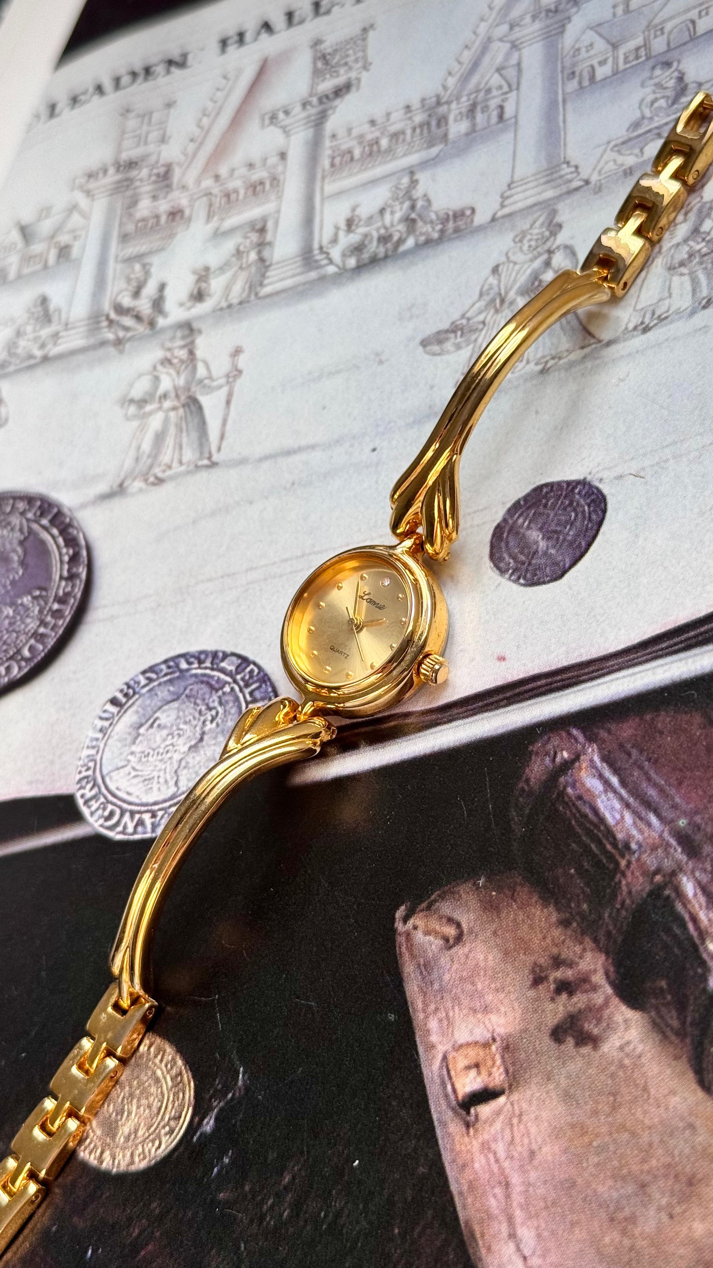 Vintage Art Deco Dress Watch - Lamue by Citizen