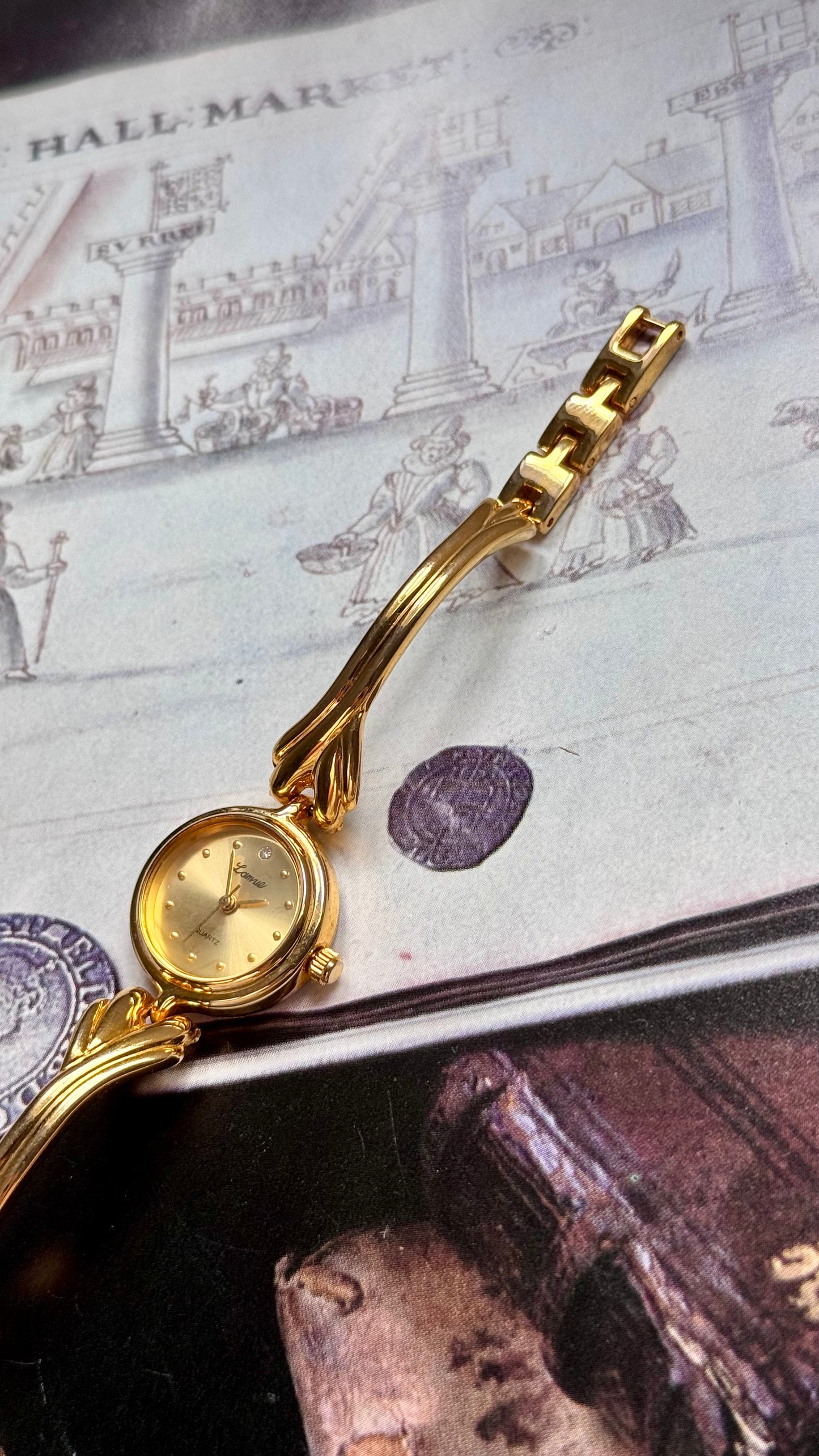 Vintage Art Deco Dress Watch - Lamue by Citizen