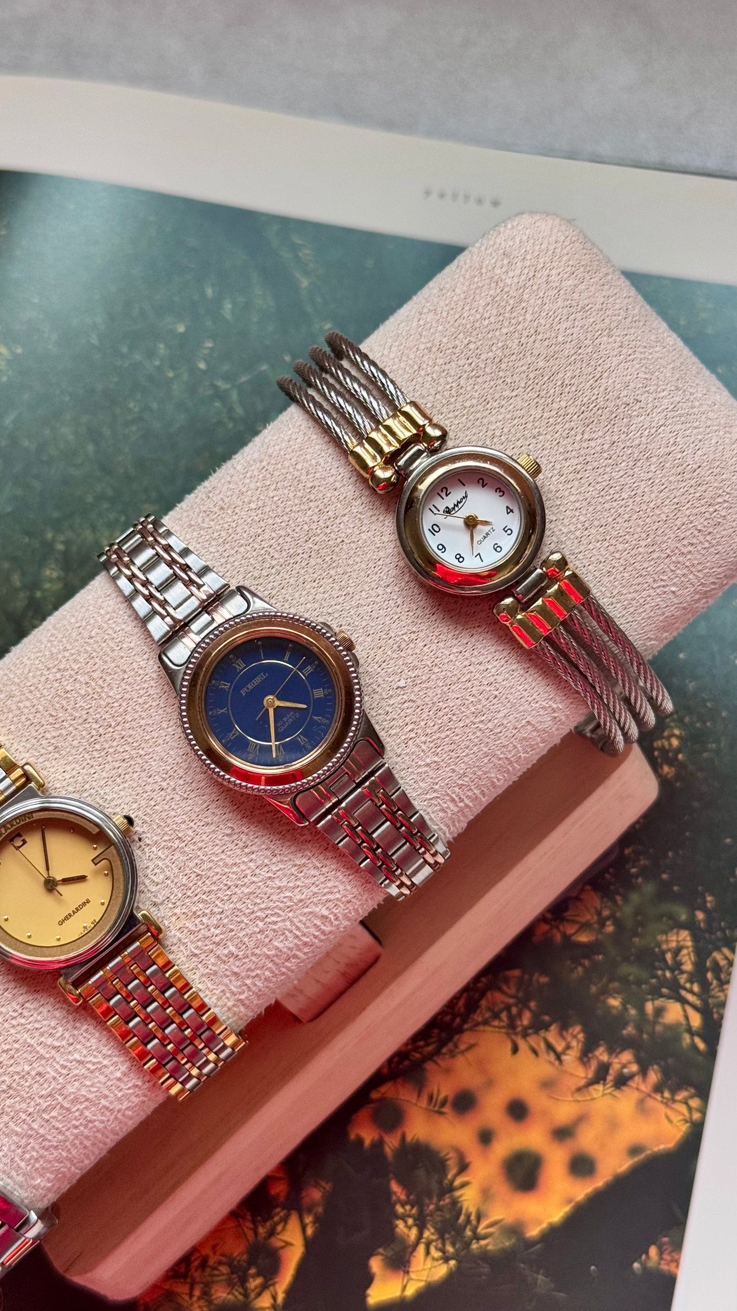 Dainty Duo-tone Watch Collection 1990s