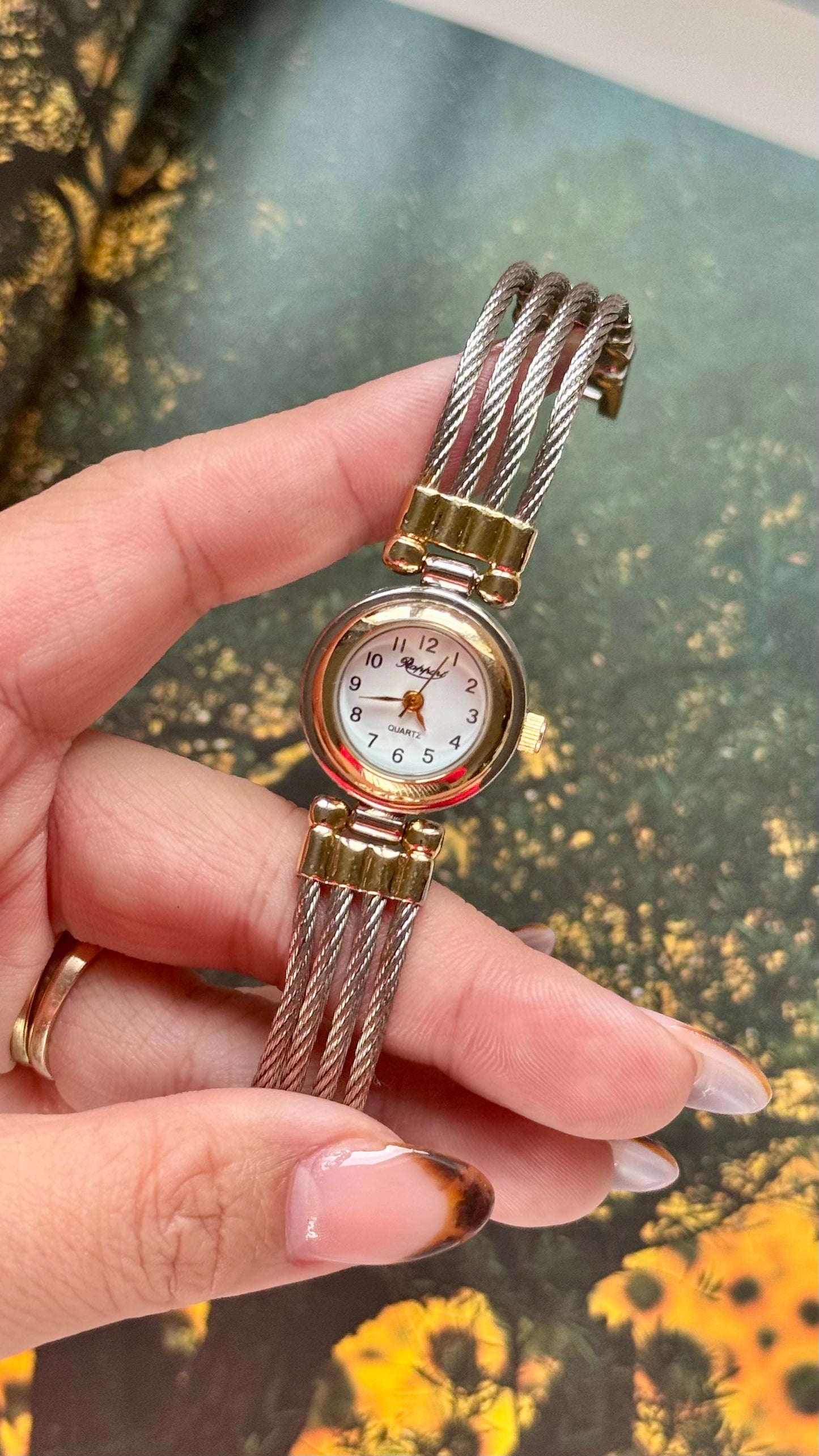 Dainty Duo-tone Watch Collection 1990s