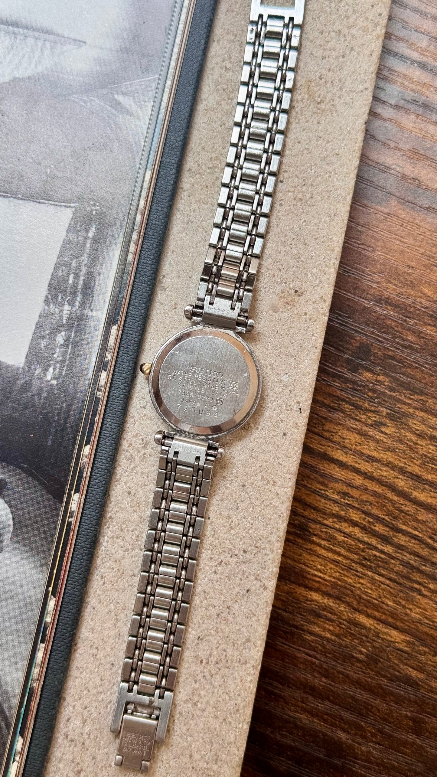 1997 Vintage Seiko Exceline Watch - Roman Dial