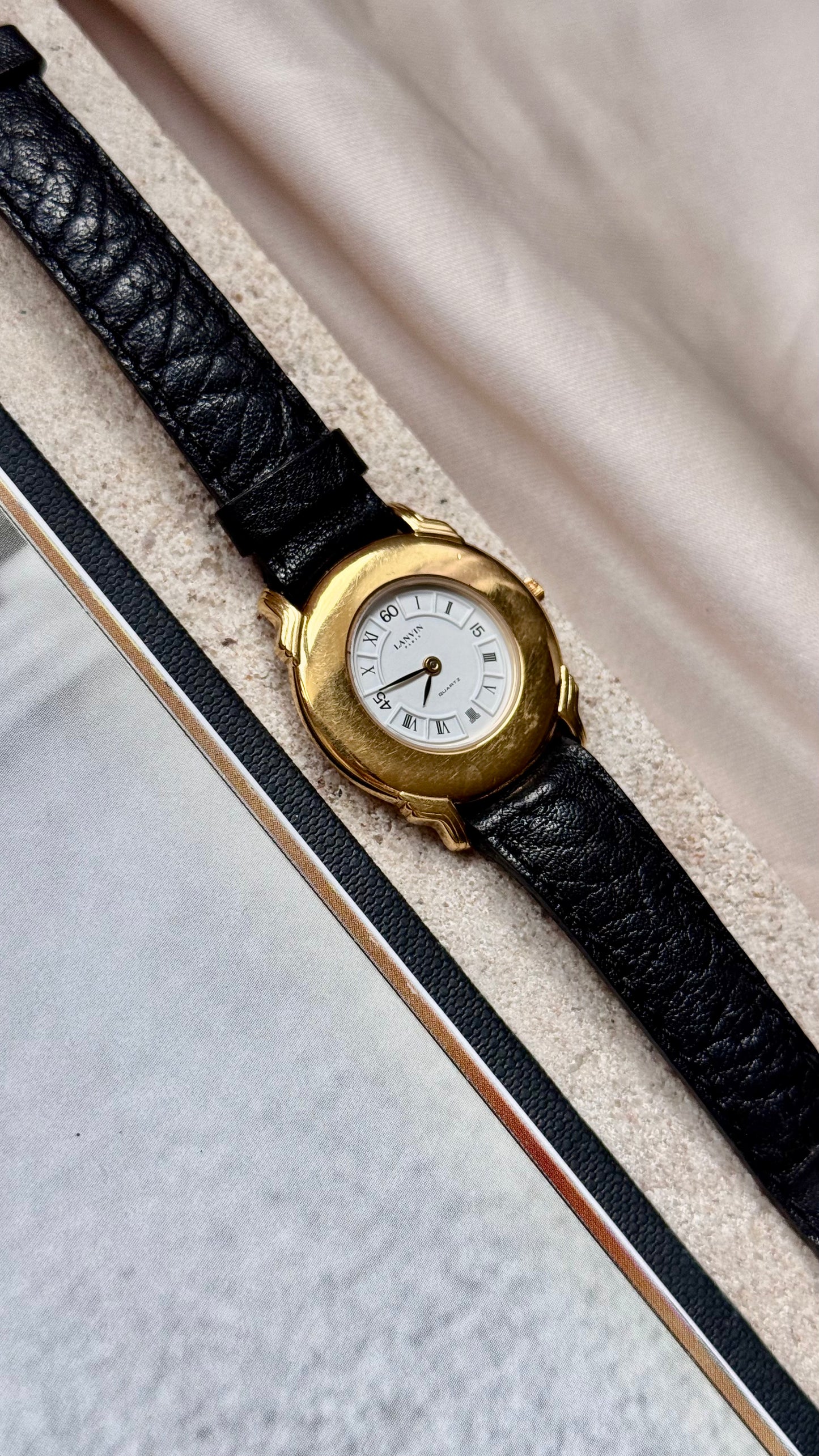 Lanvin Paris vintage watch
