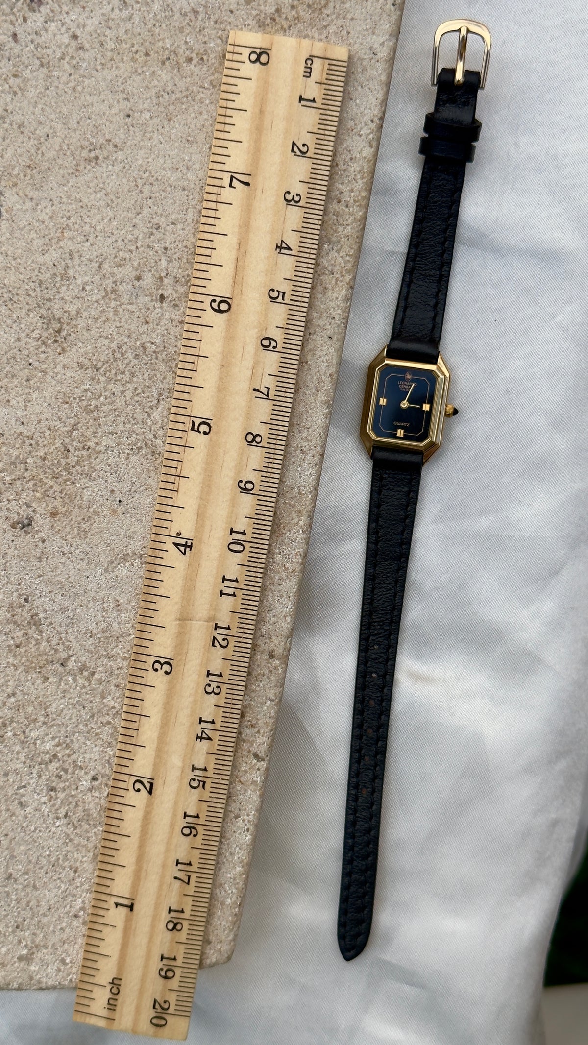 Vintage Leonardo Cenbale Watch 1990s - Gold Plated