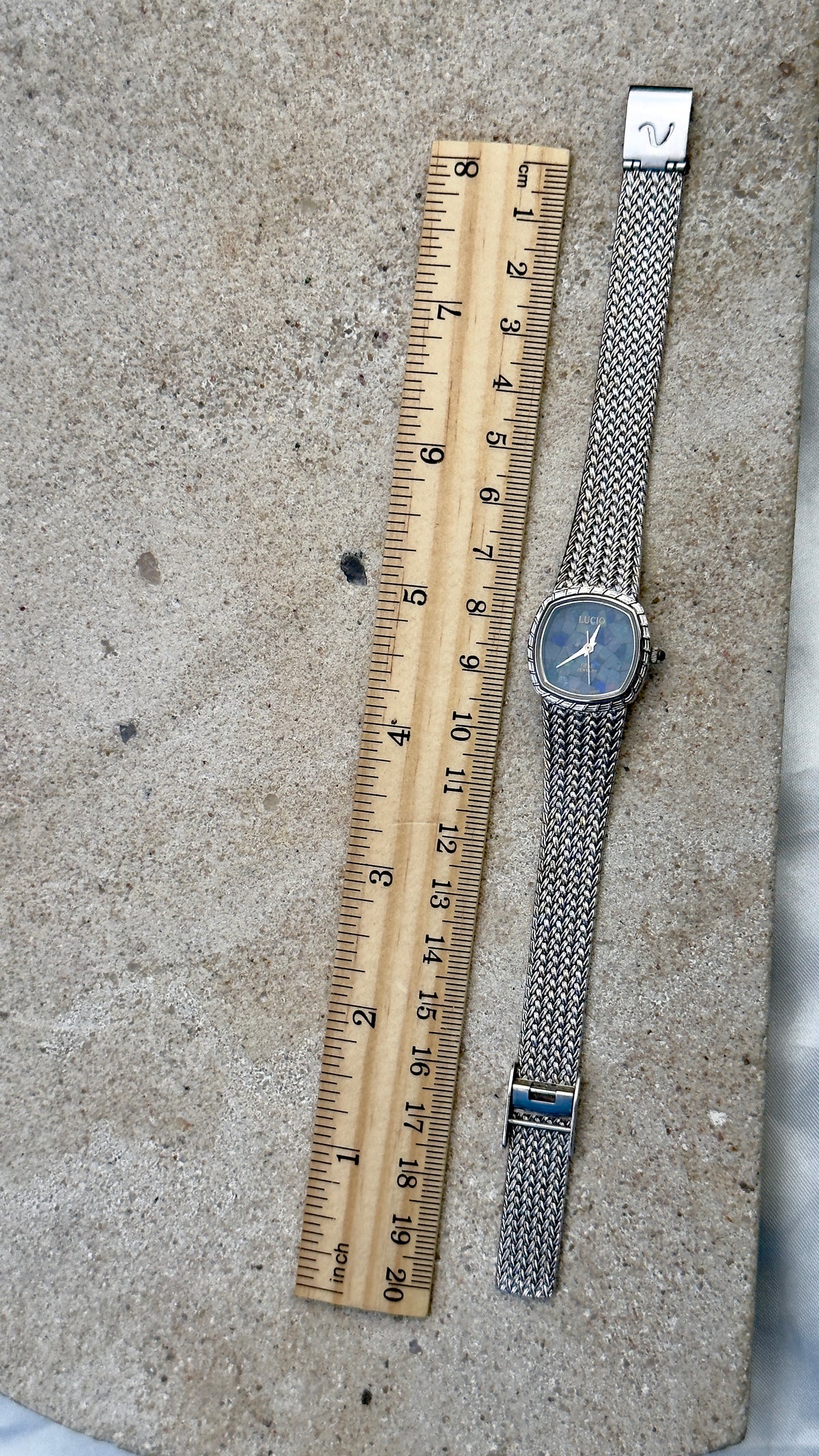 Lucio Opal Jewelry Watch 1990s - Swiss quartz