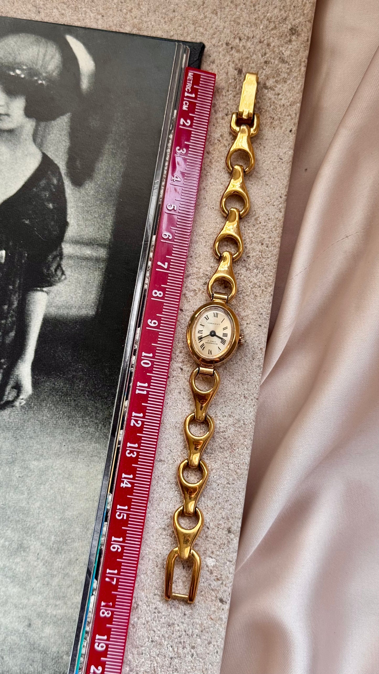 Corocraft mechanical vintage watch 1970s