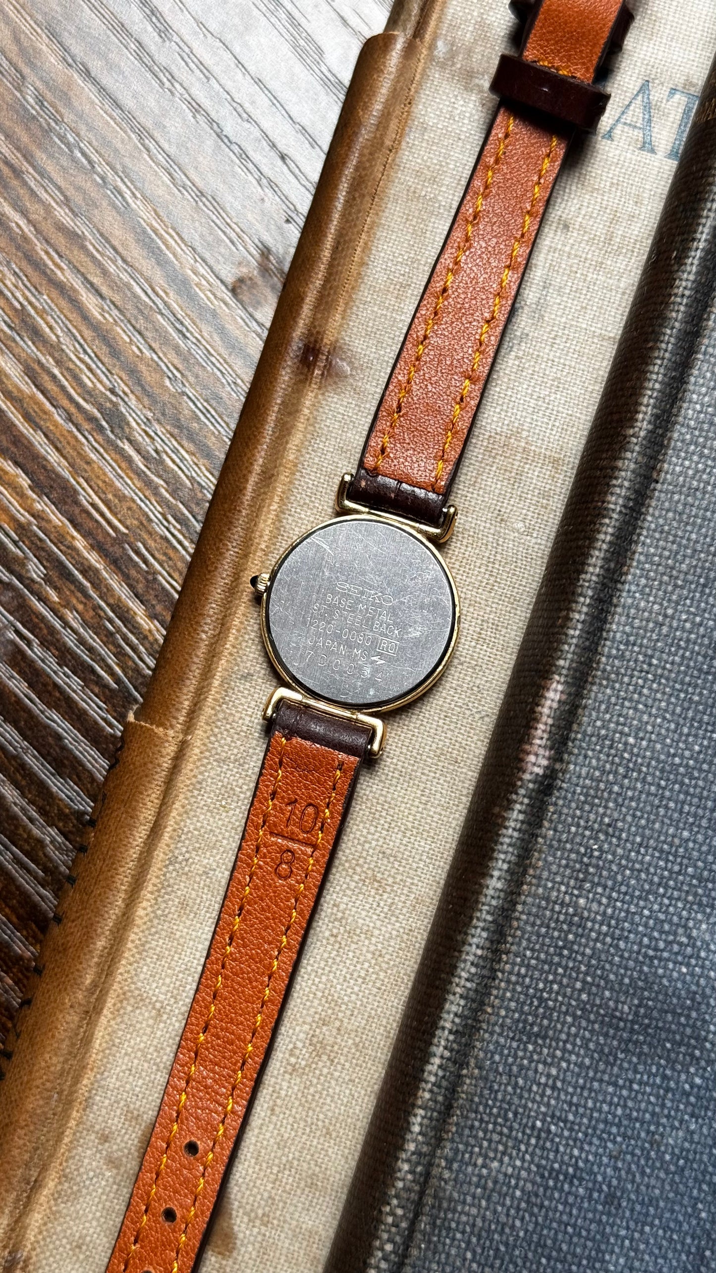 Vintage Seiko Exceline 1997 Watch - Gold Plated