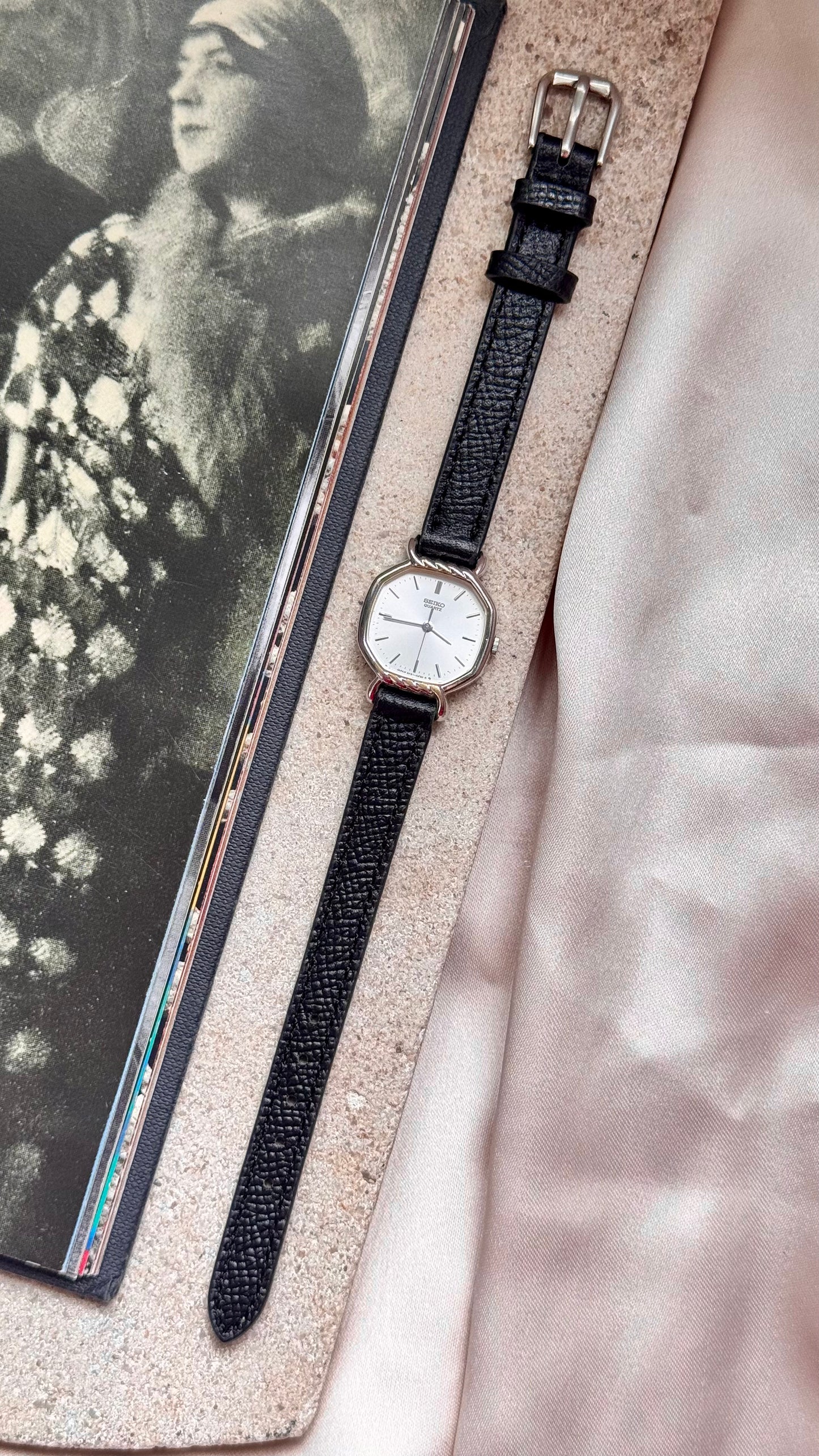 Seiko vintage watch 1990 - palladium plated