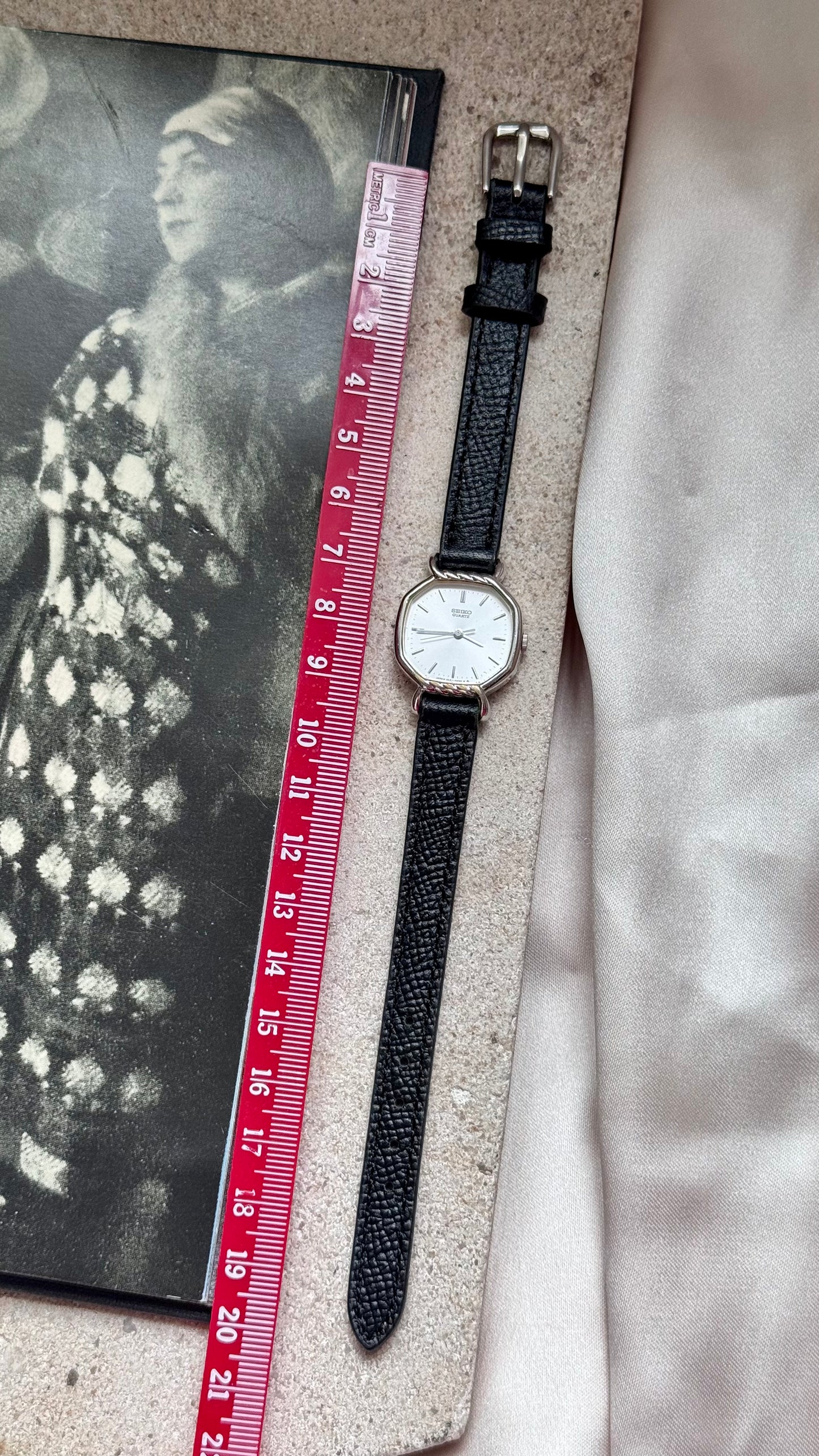Seiko vintage watch 1990 - palladium plated
