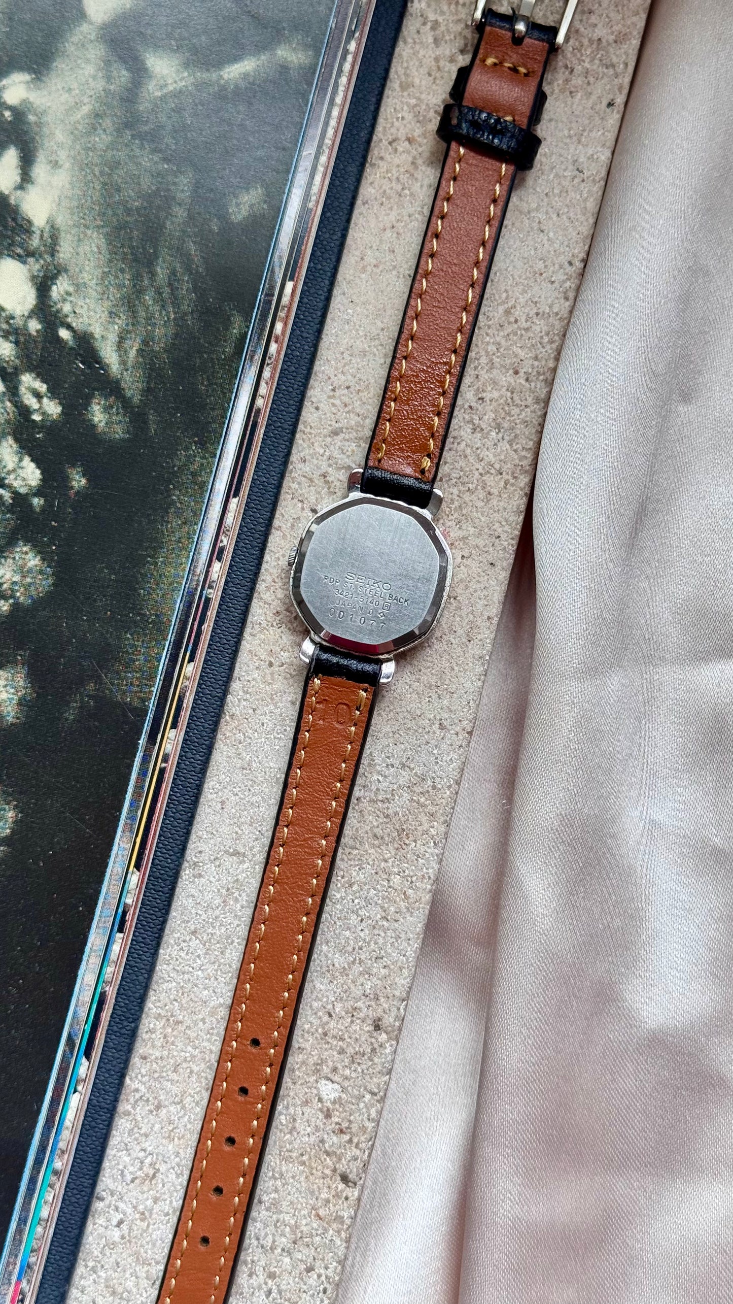 Seiko vintage watch 1990 - palladium plated