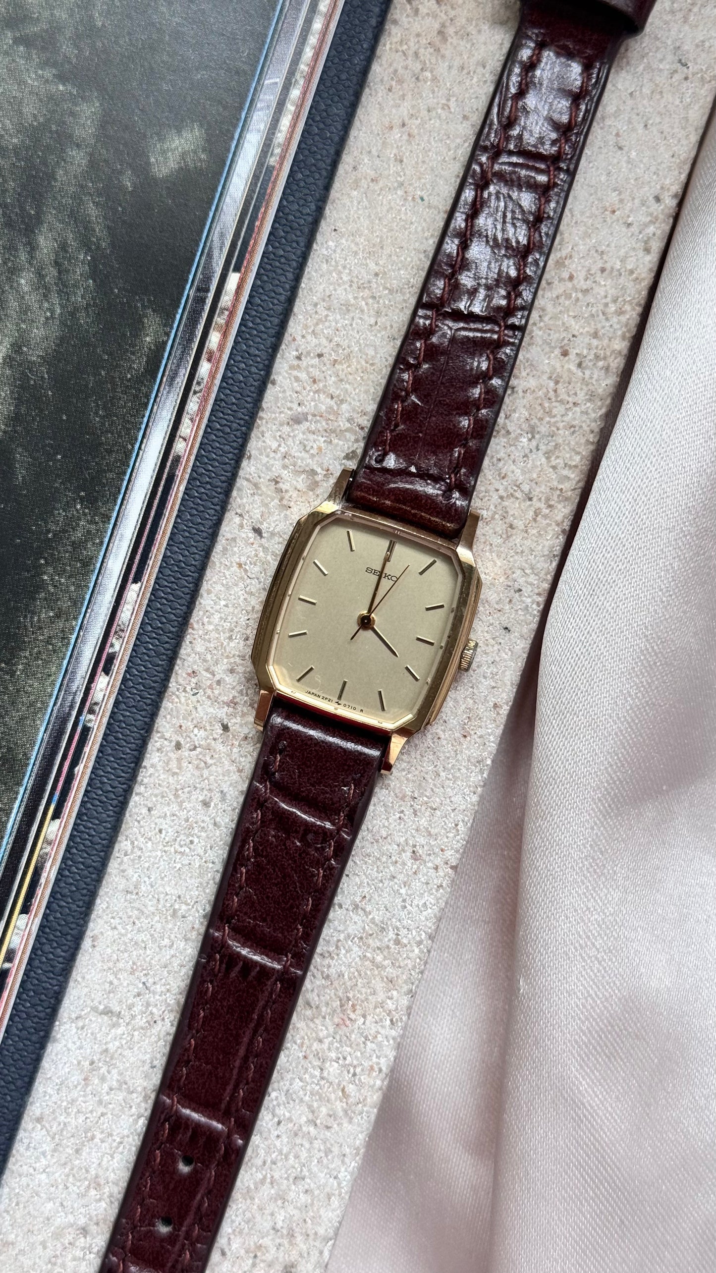 Seiko vintage watch 1998 - gold plated