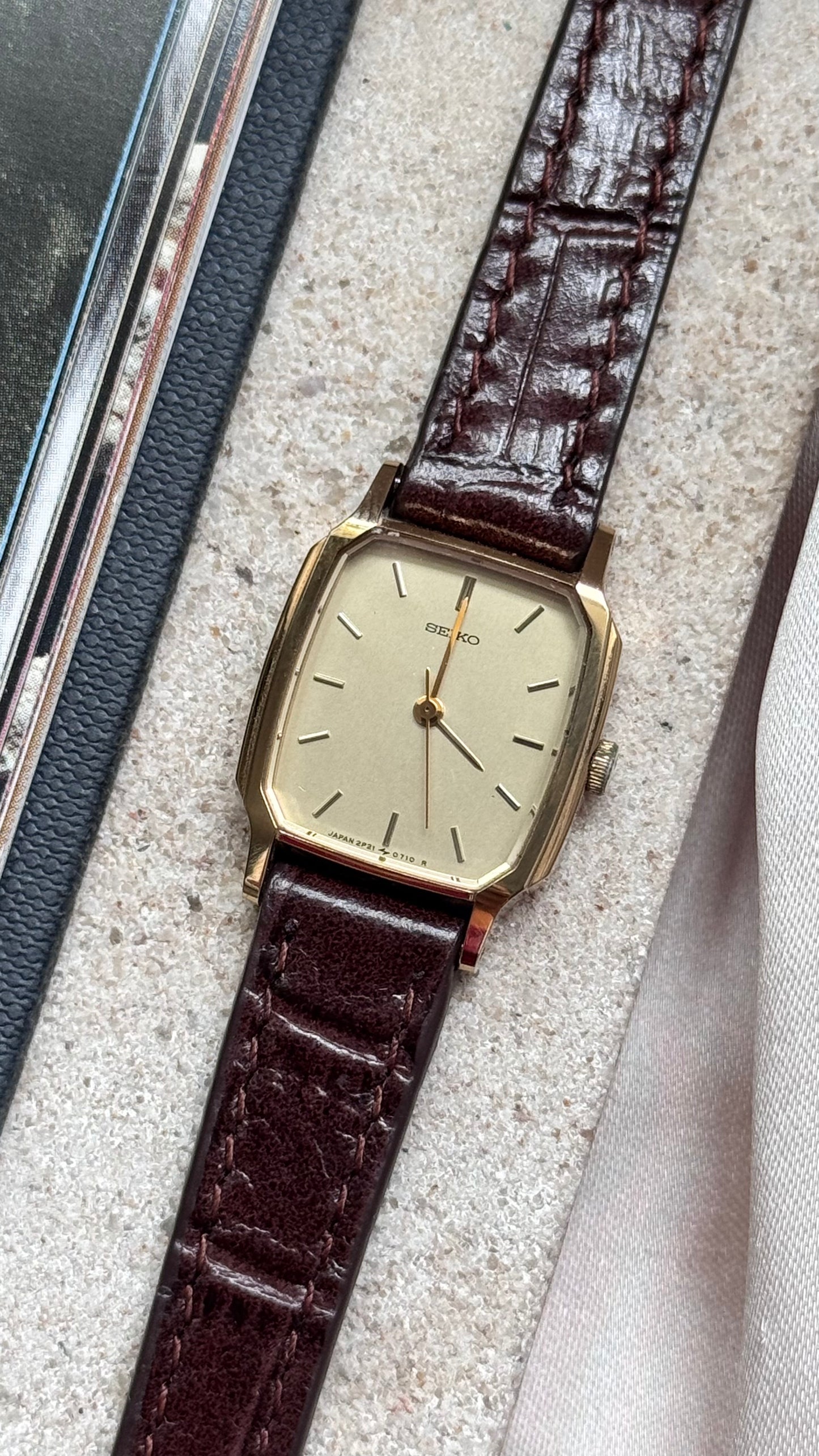 Seiko vintage watch 1998 - gold plated