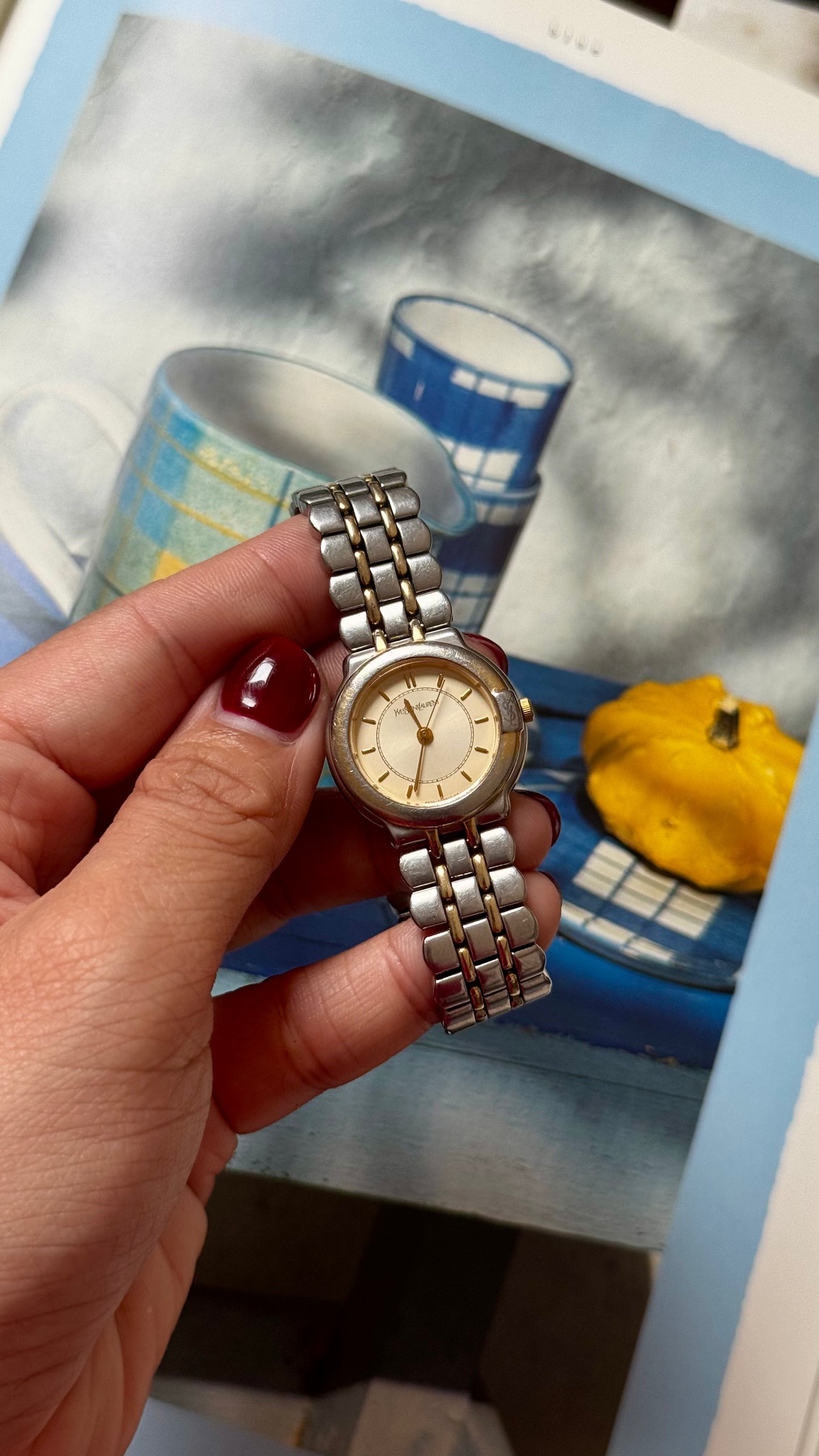 Yves Saint Laurent vintage watch (YSL) 1990s