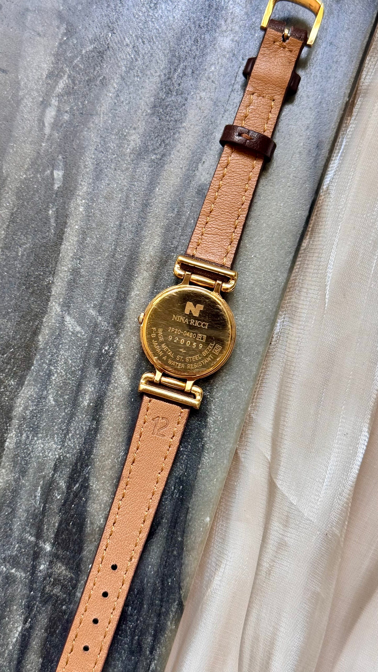Nina Ricci Vintage Watch 1990s